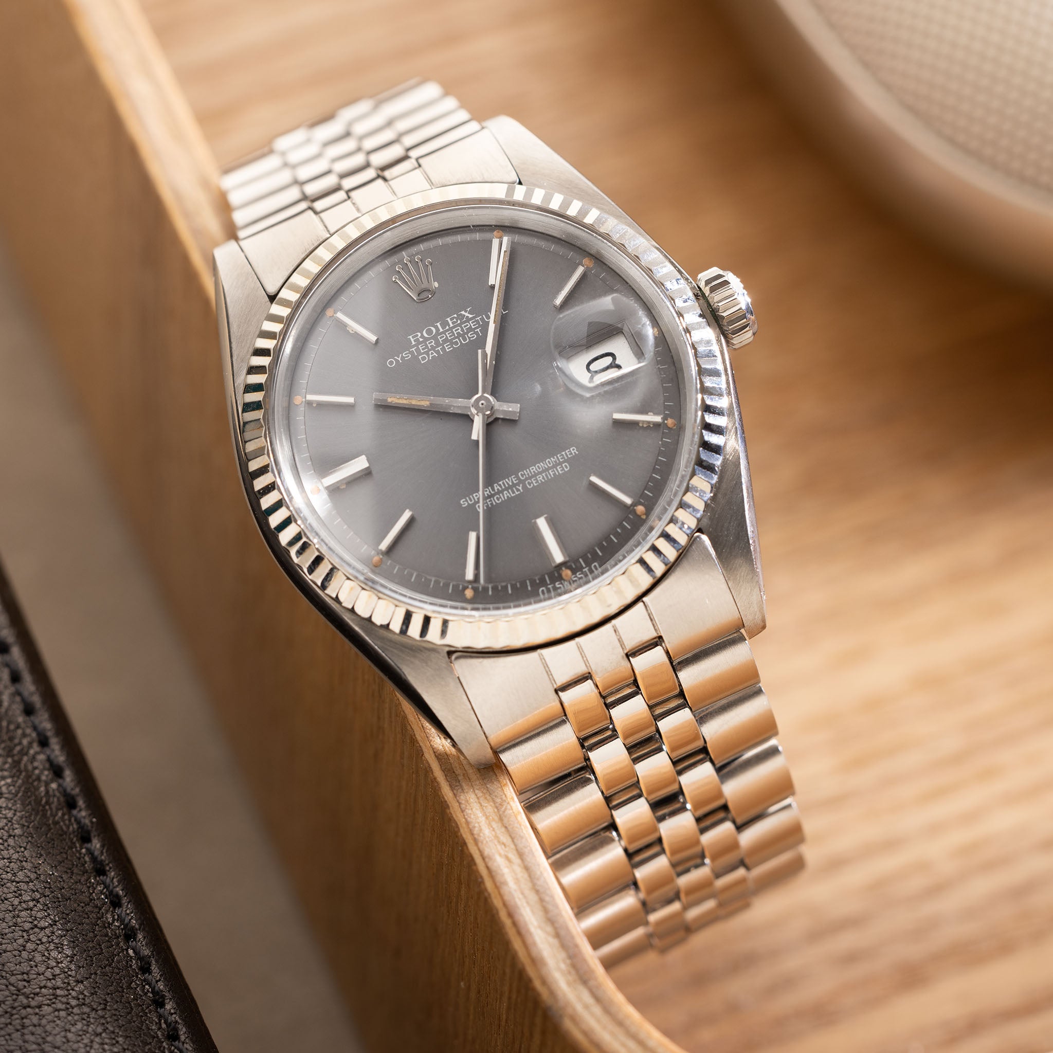 Rolex Datejust 1601 graues Sigma-Zifferblatt