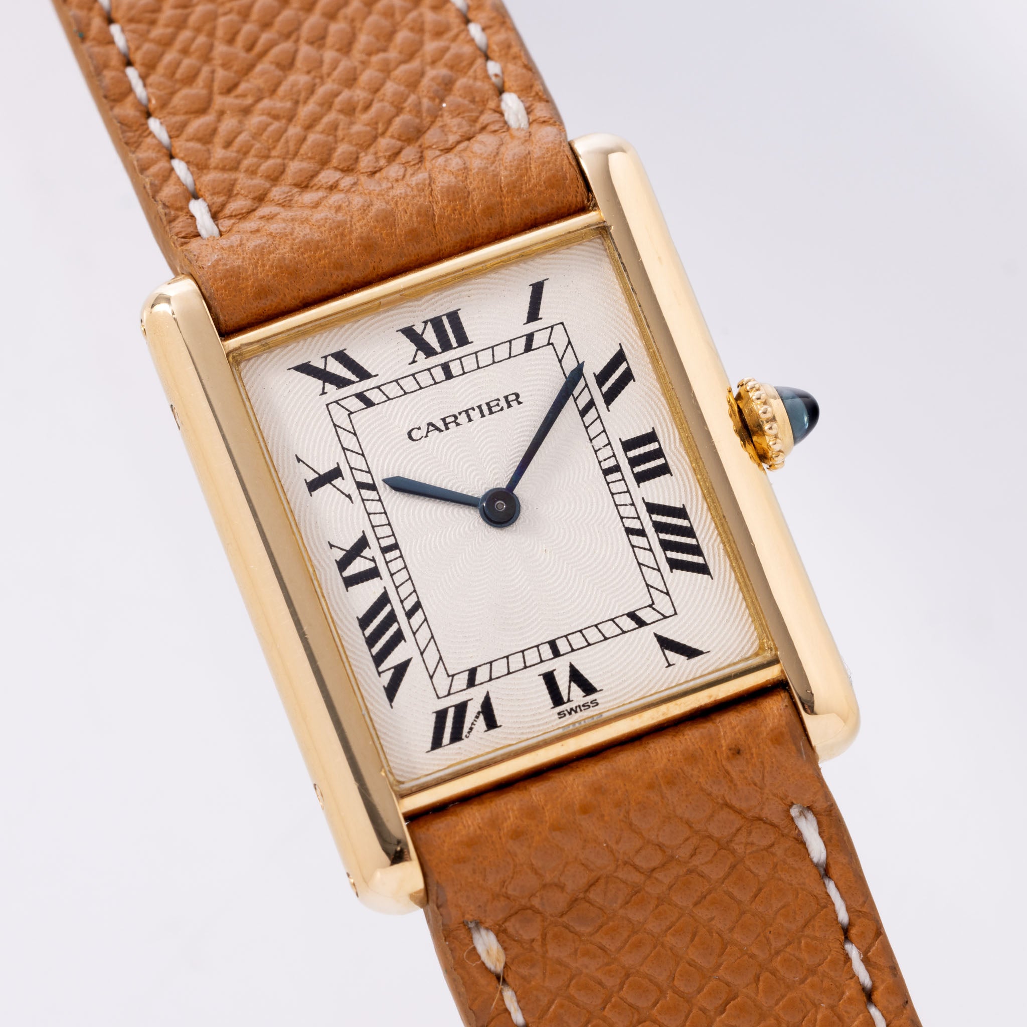 Cartier Tank Louis 1600 18 Karat Gelbgold mit Papieren