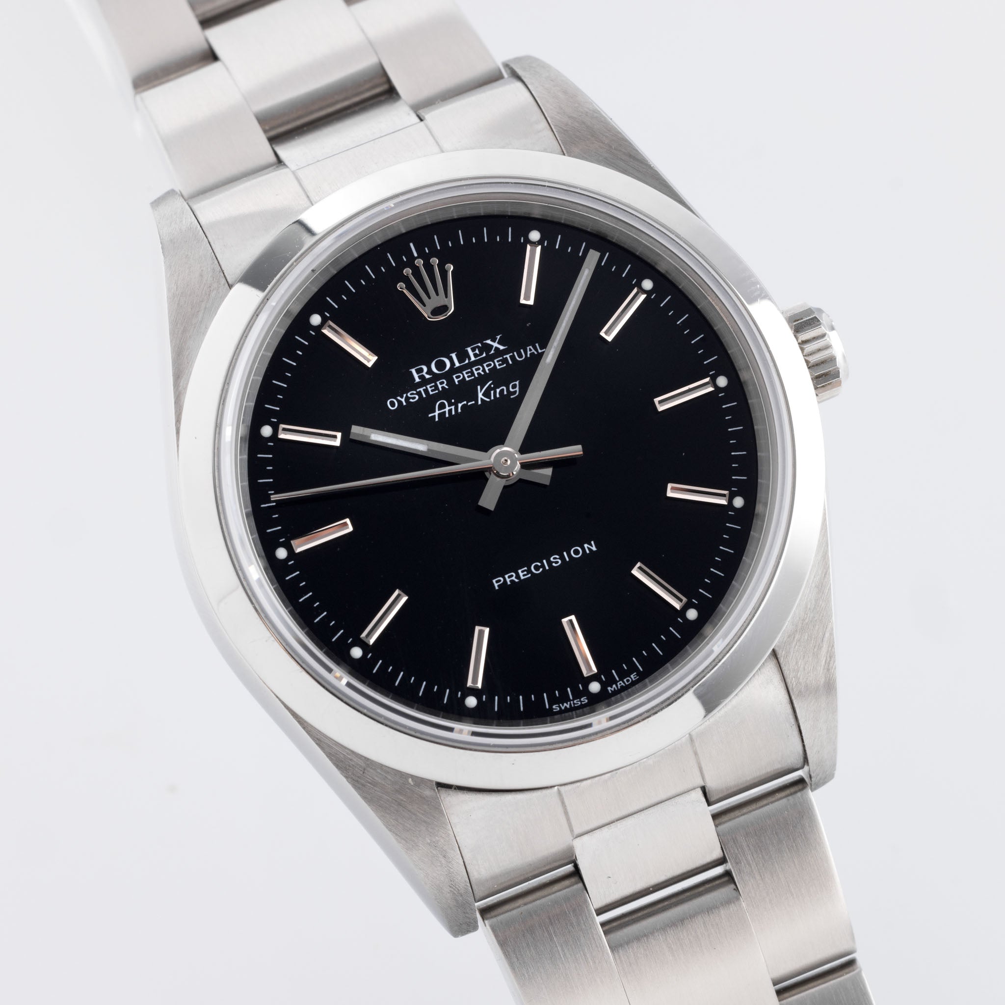 Rolex Oyster Perpetual Air-King 14000 Schwarzes Zifferblatt