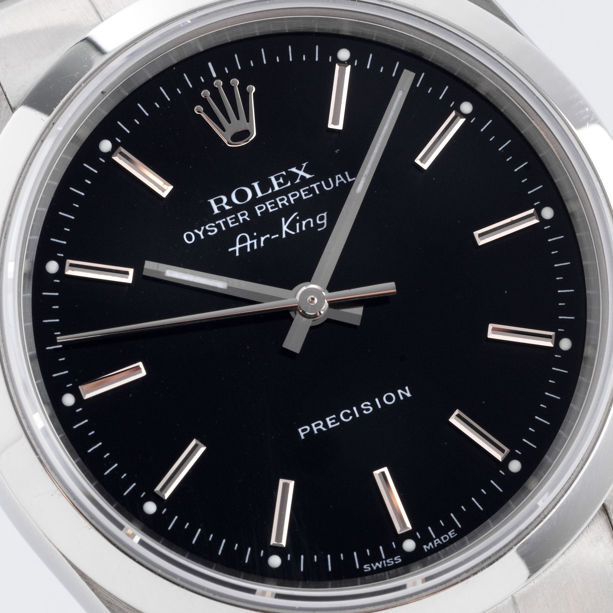 Rolex Oyster Perpetual Air-King 14000 Schwarzes Zifferblatt