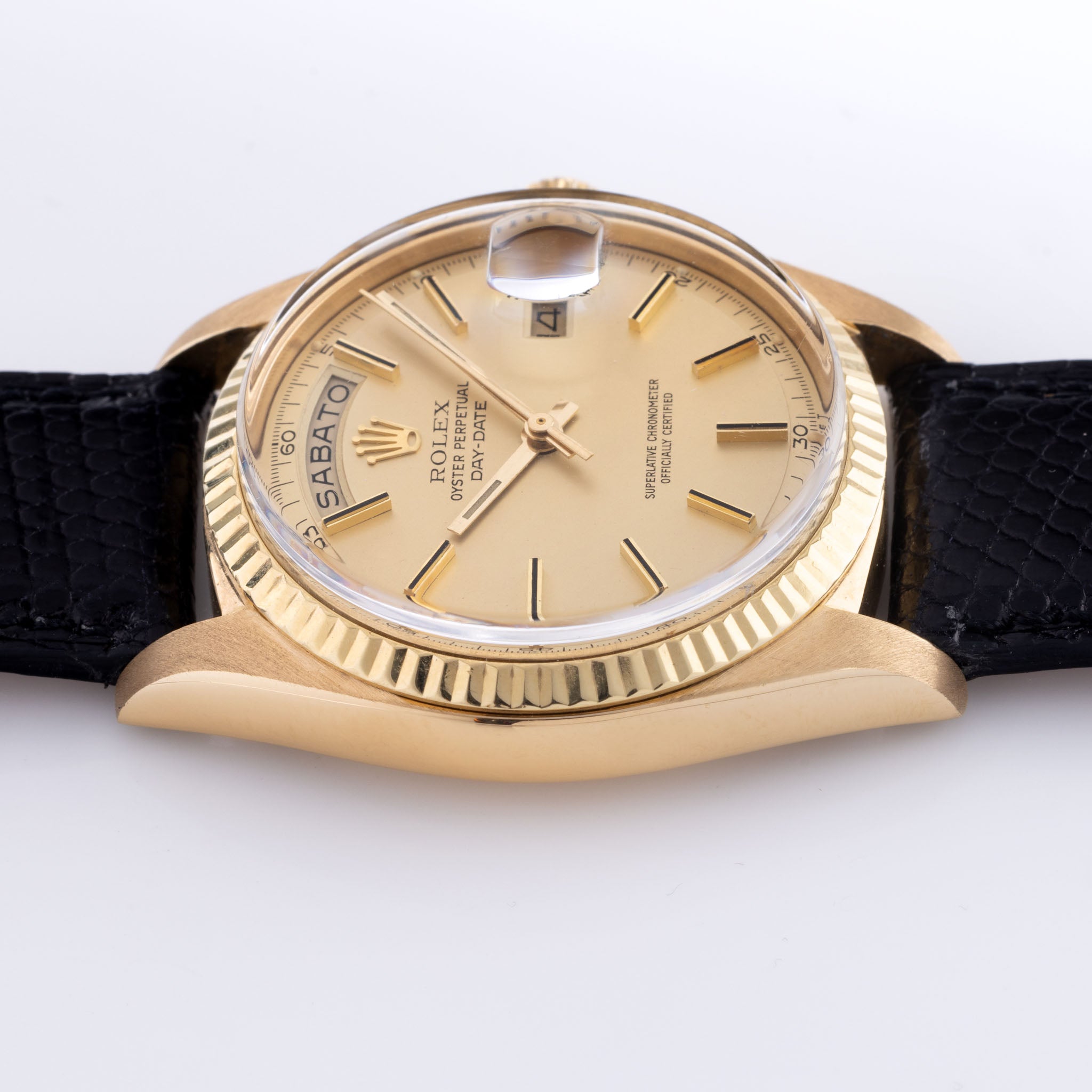 Rolex Day-Date 1803 18k Gelbgold mattes Champagner-Zifferblatt