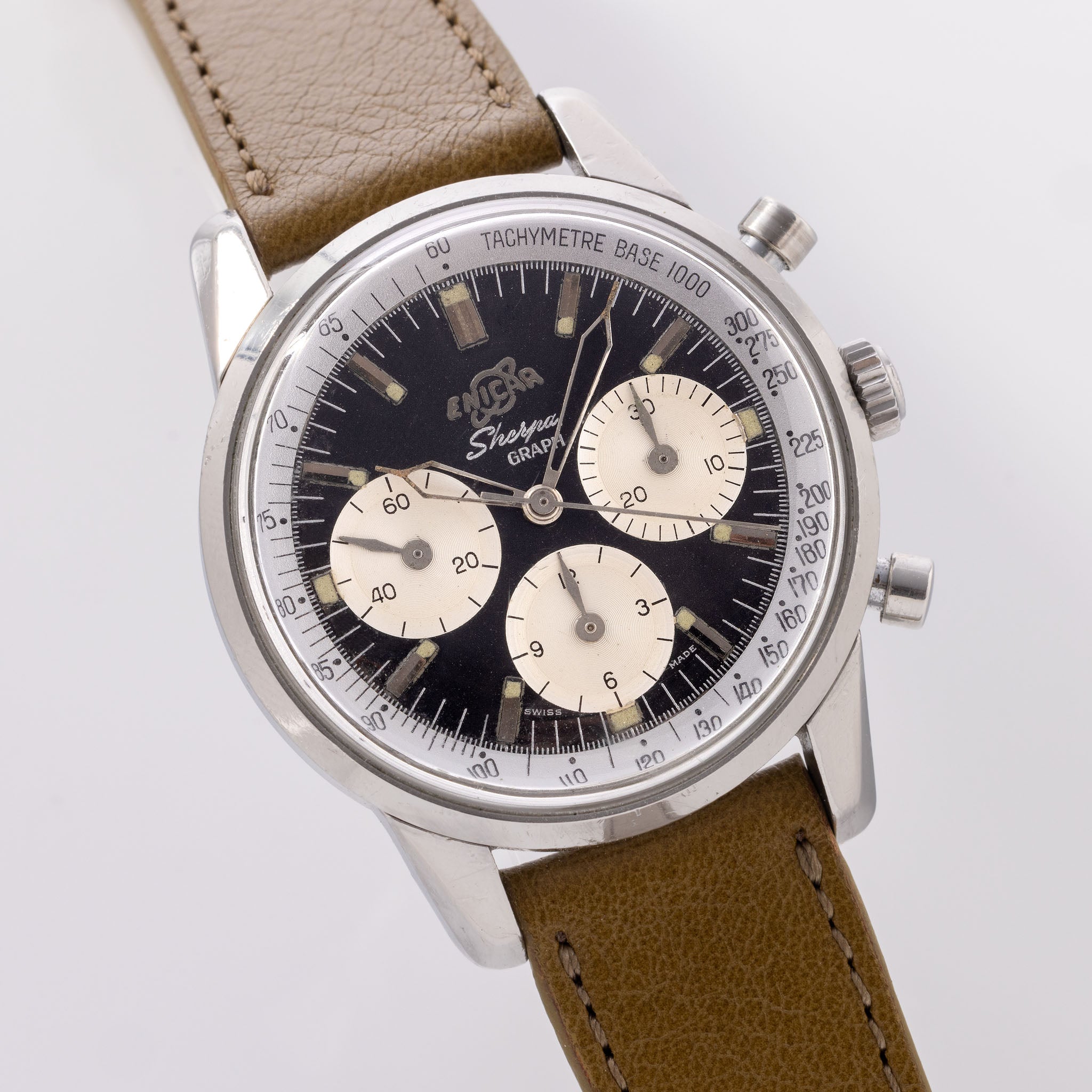 Enicar Sherpa Graph MK1 Chronograph Sterling Moss