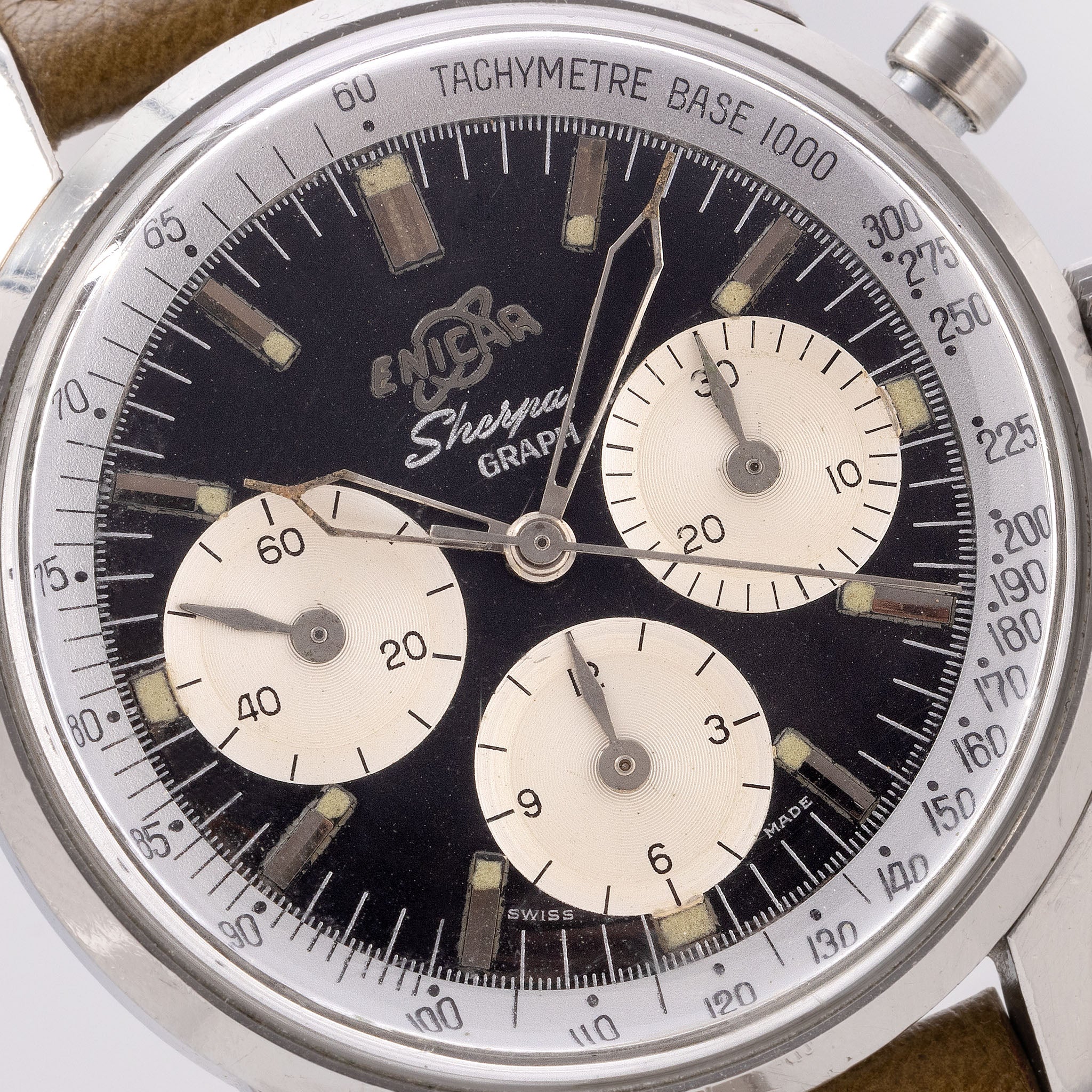 Enicar Sherpa Graph MK1 Chronograph Sterling Moss