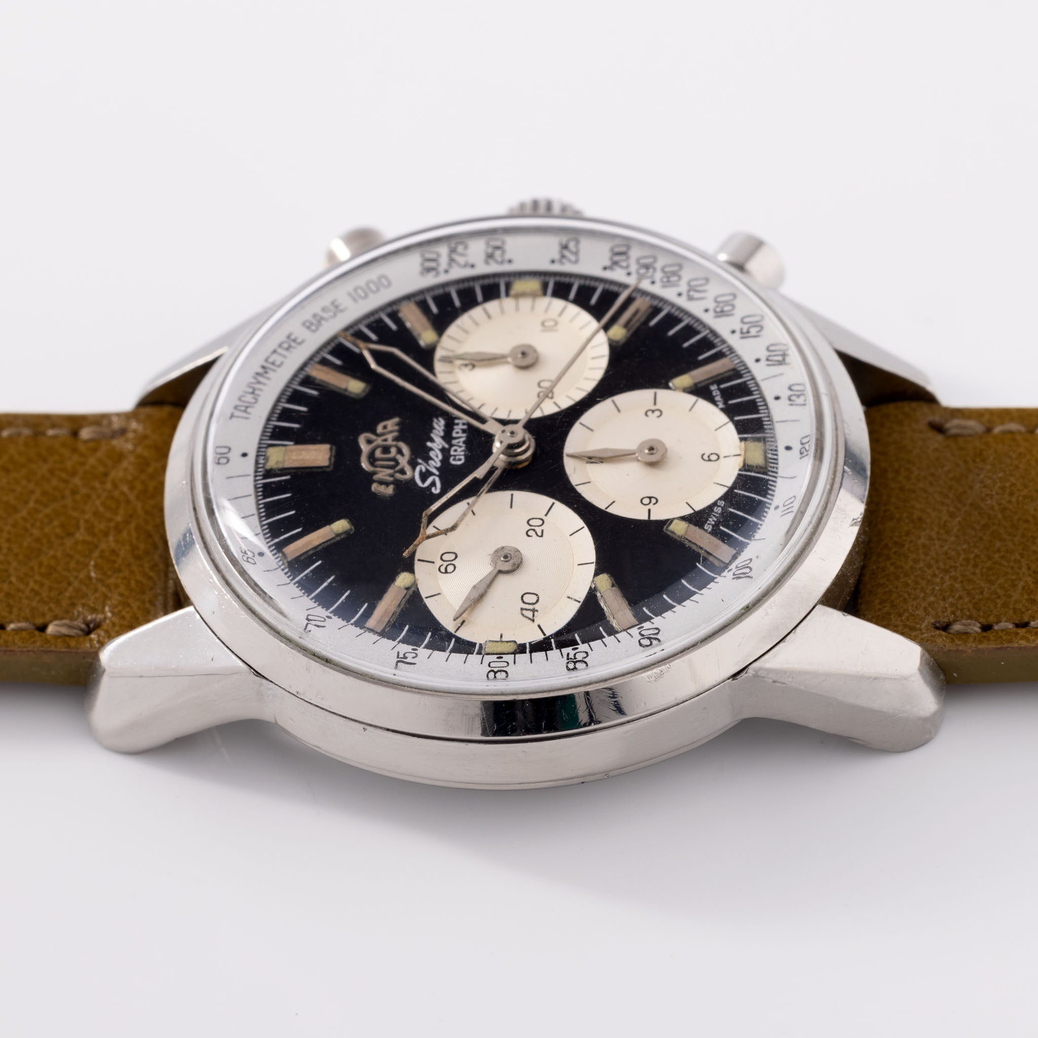 Enicar Sherpa Graph MK1 Chronograph Sterling Moss