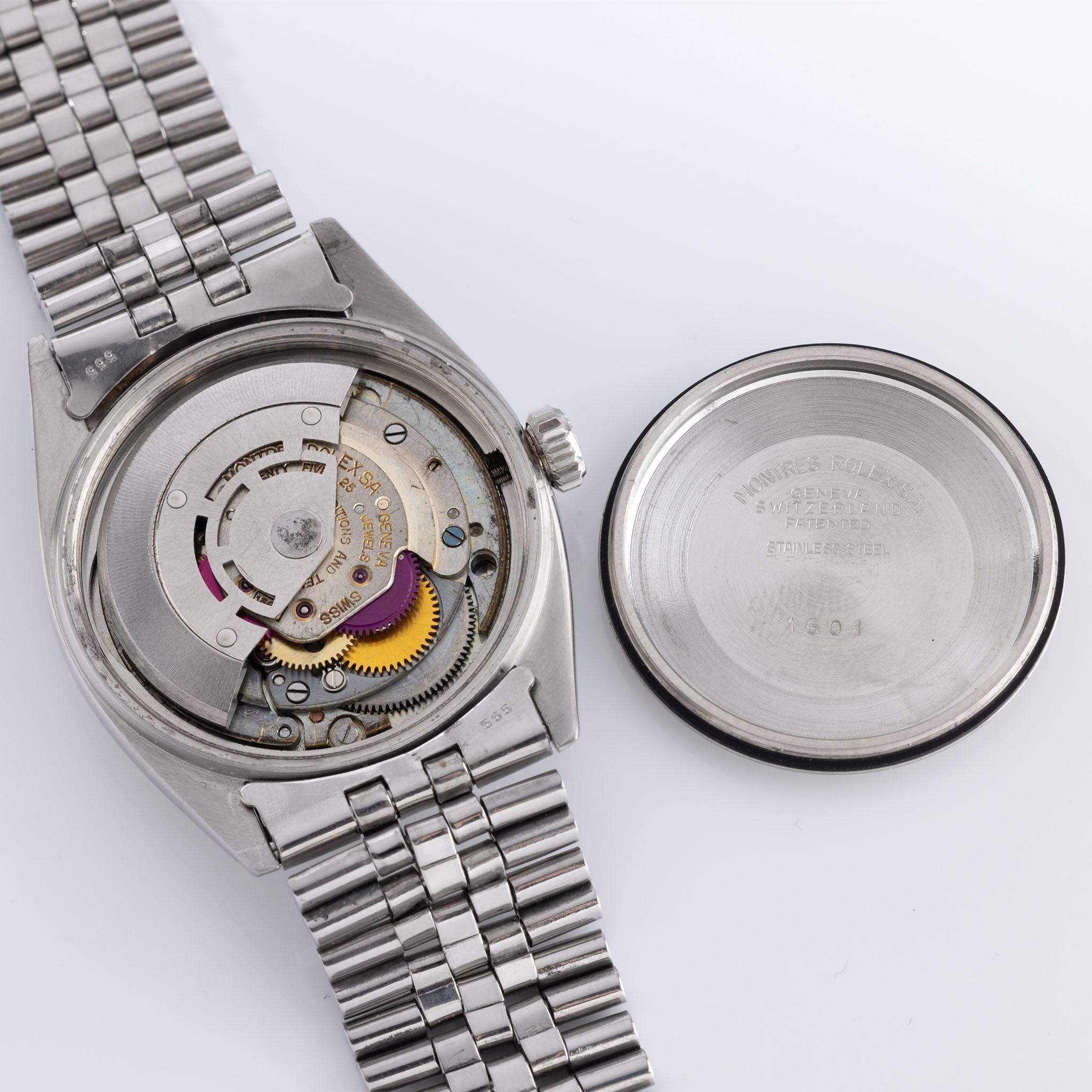 Rolex Datejust 1601 seltene graues "Arrowhead" Zifferblatt