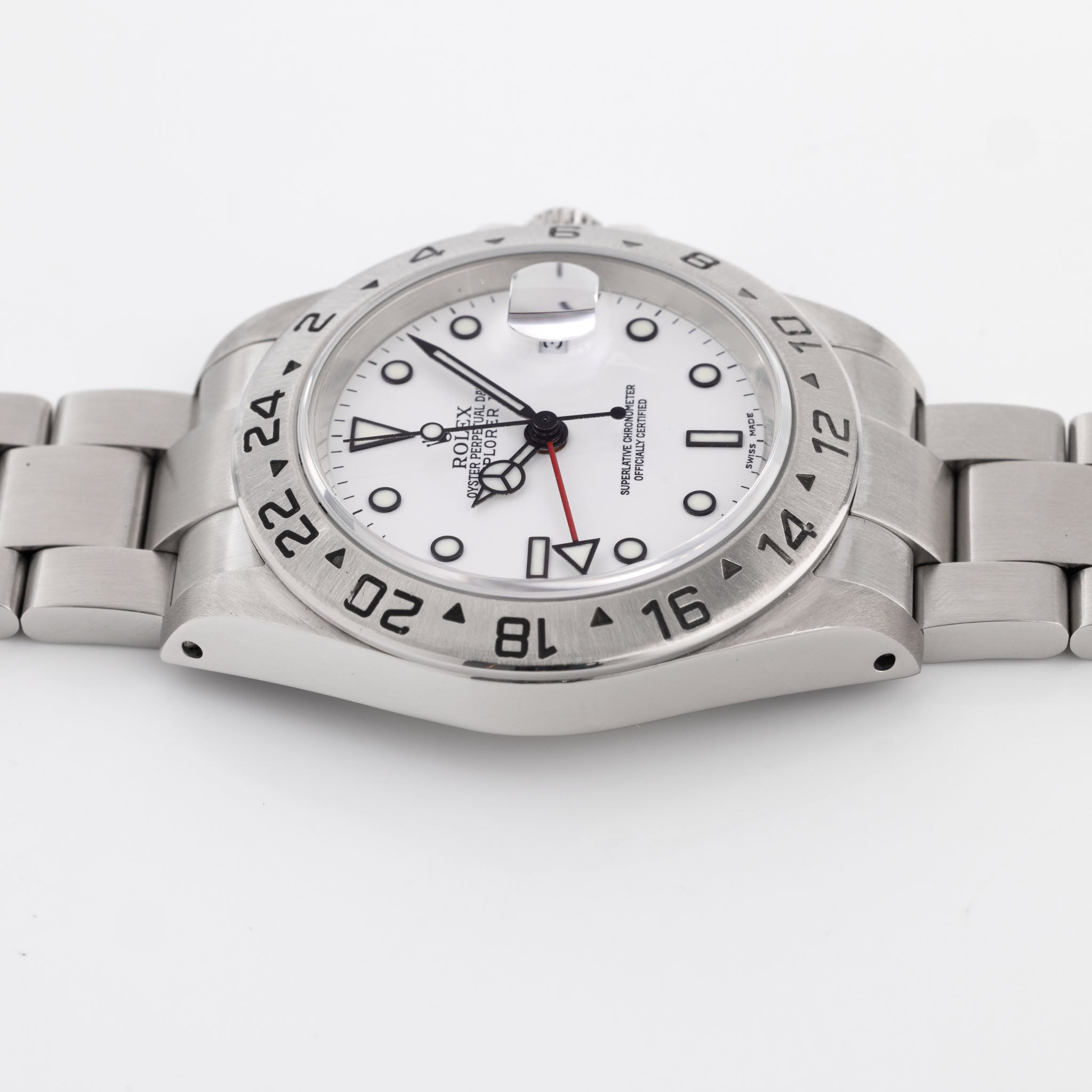 Rolex Explorer 2 Referenz 16570 Polar Zifferblatt