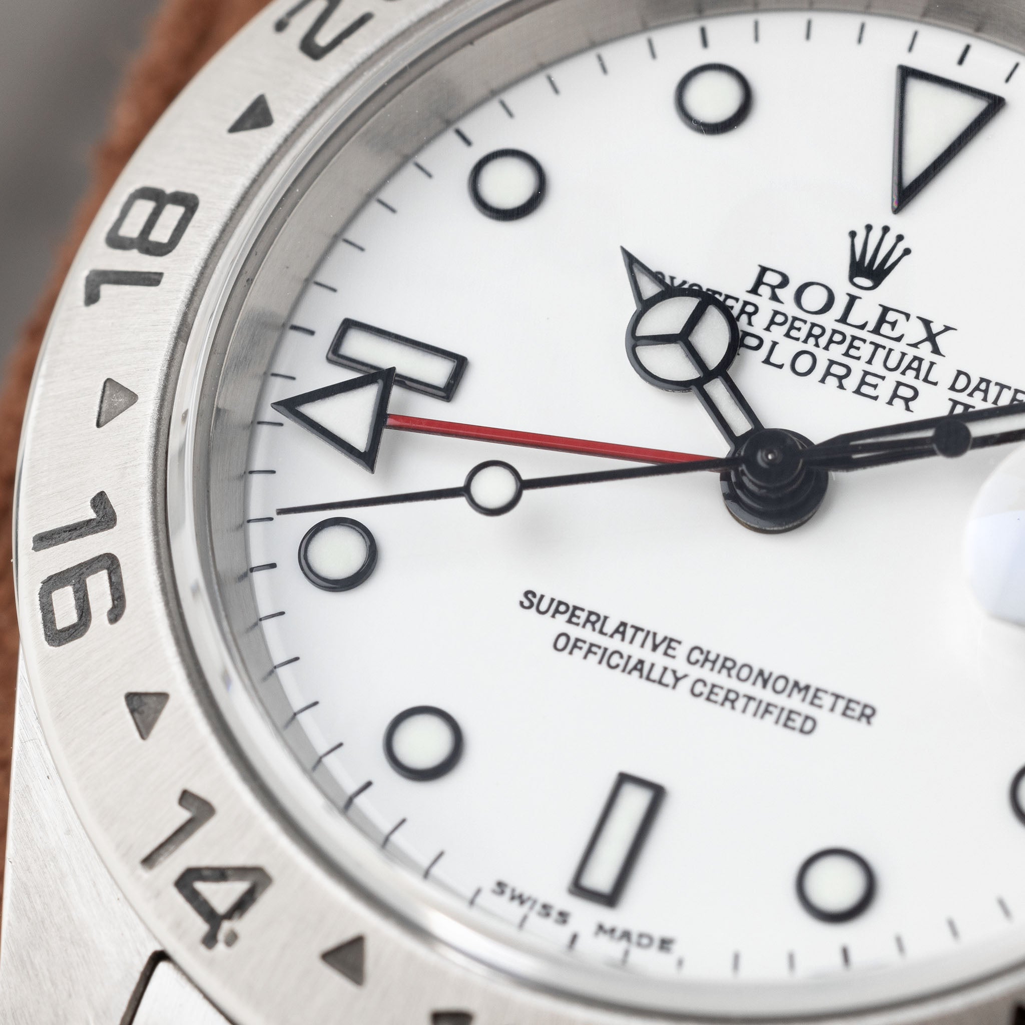 Rolex Explorer 2 Referenz 16570 Polar Zifferblatt