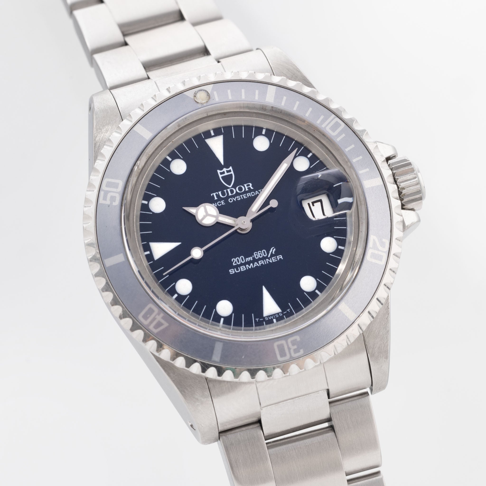 Tudor Submariner Refrenz 79090 Blaues Zifferblatt Mit Ghost Lünette