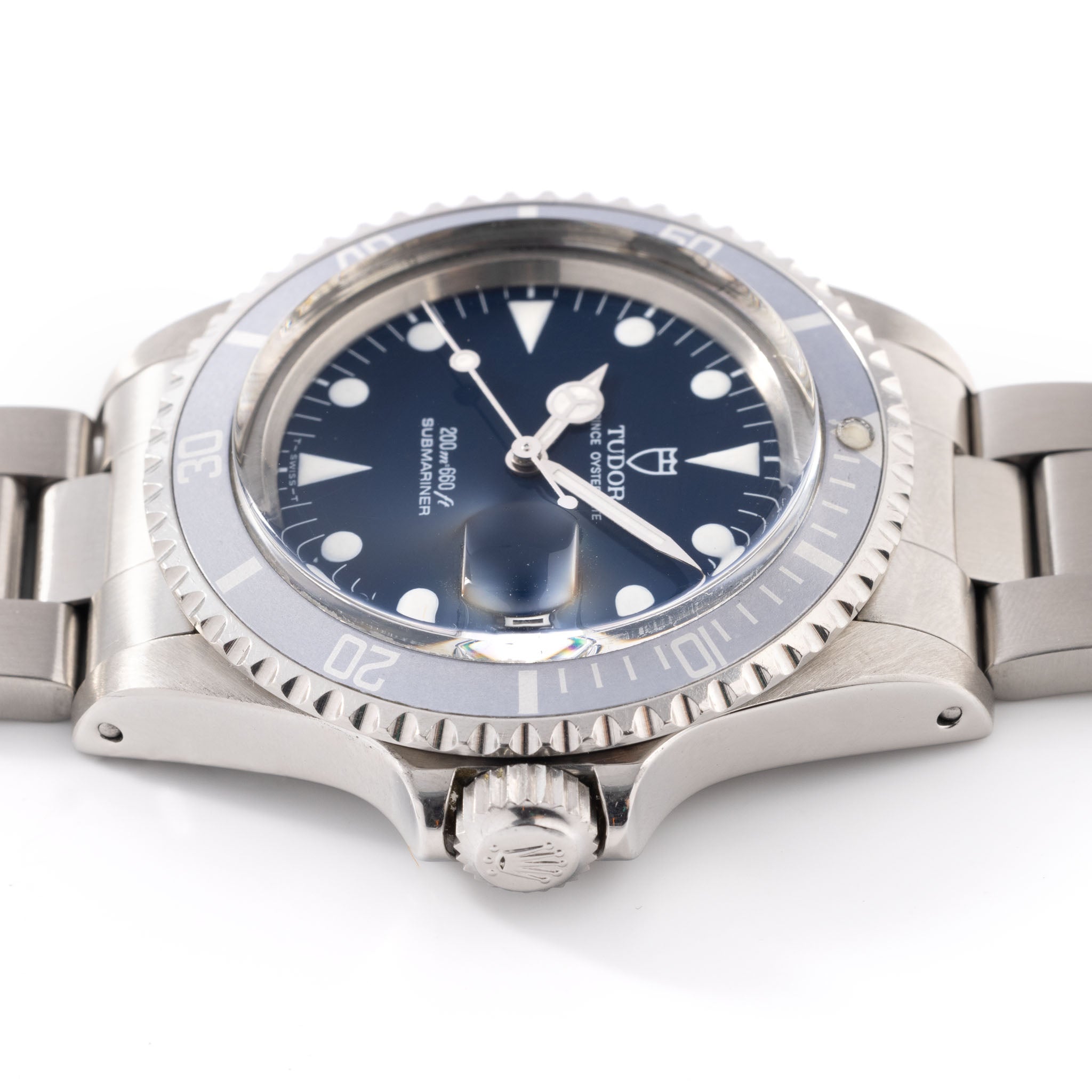 Tudor Submariner Refrenz 79090 Blaues Zifferblatt Mit Ghost Lünette