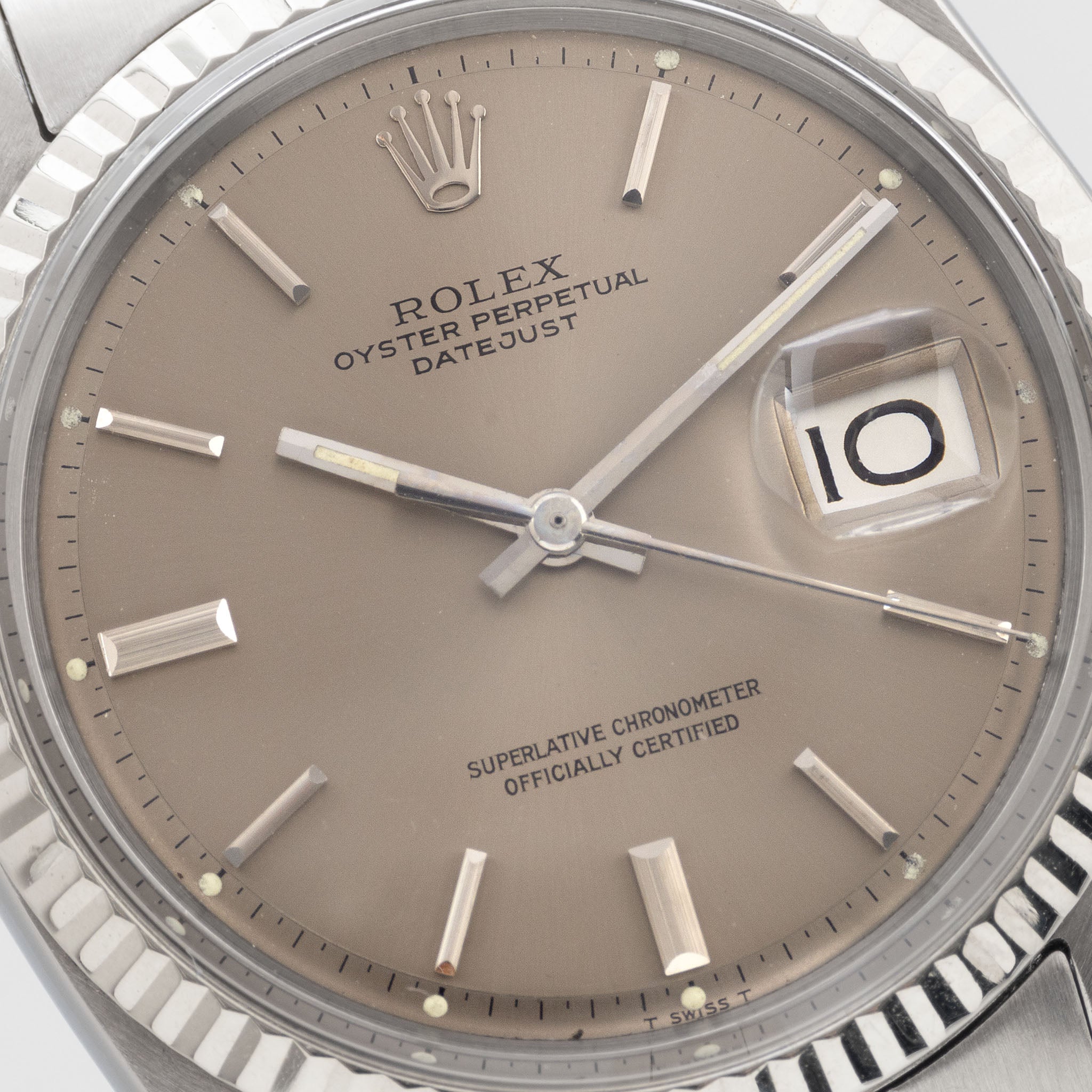 Rolex Datejust Referenz 1601 Mit Taupe Zifferblatt