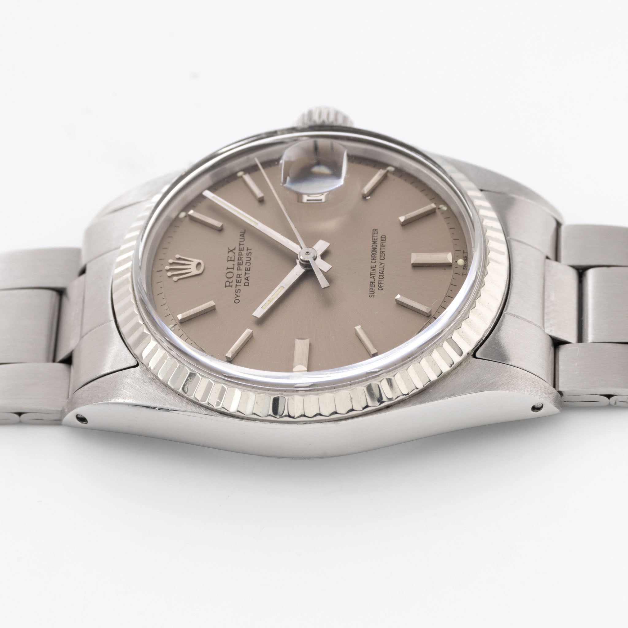 Rolex Datejust Referenz 1601 Mit Taupe Zifferblatt