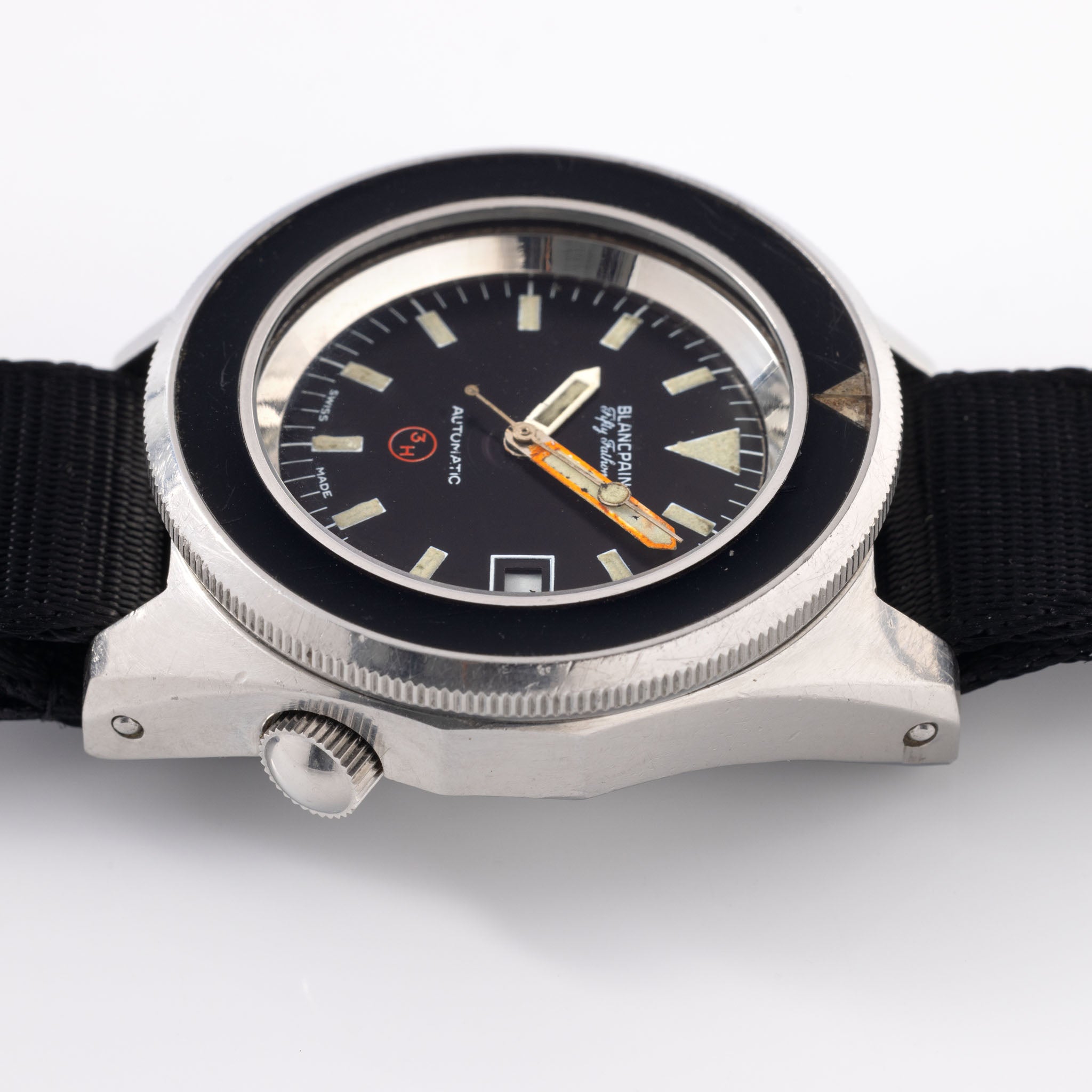 Blancpain Fifty Fathoms seltene 70er Jahre Bundeswehr Kampfschwimmer