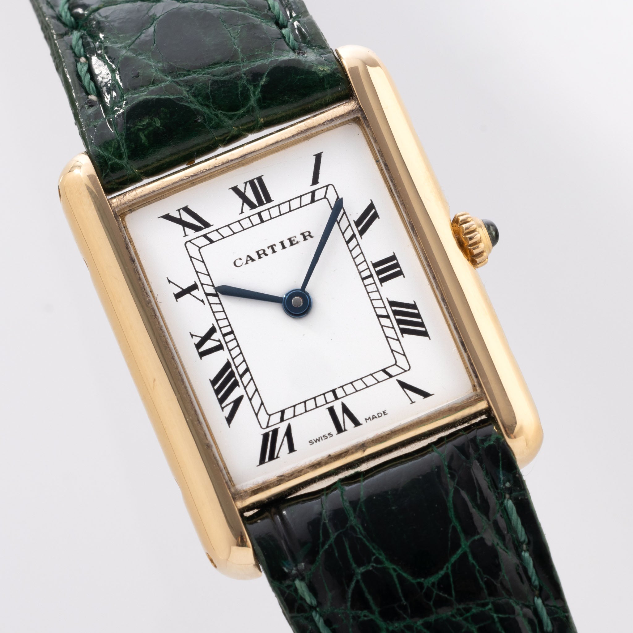 Cartier Tank Louis 18 Karat Gelbgold Quartz