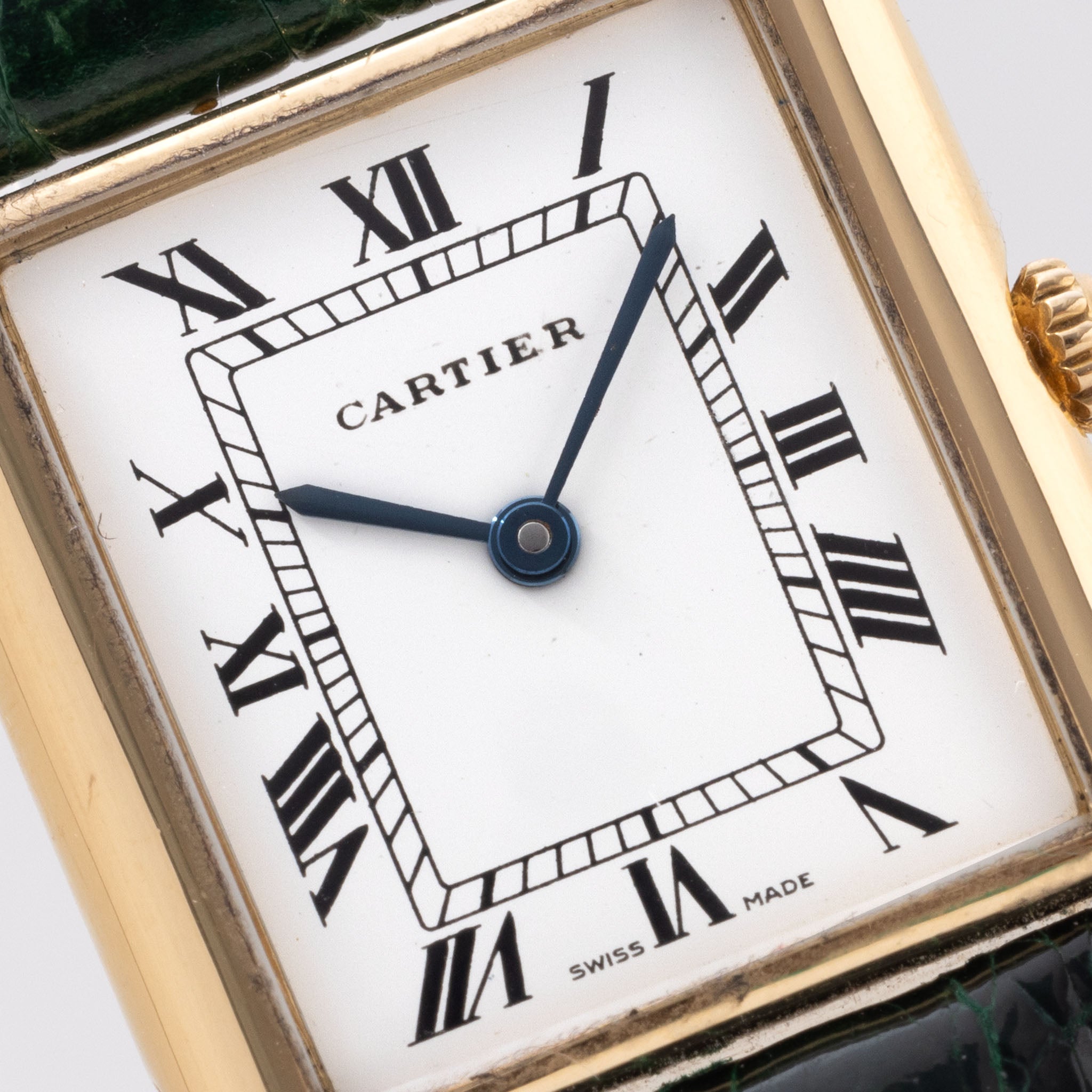 Cartier Tank Louis 18 Karat Gelbgold Quartz