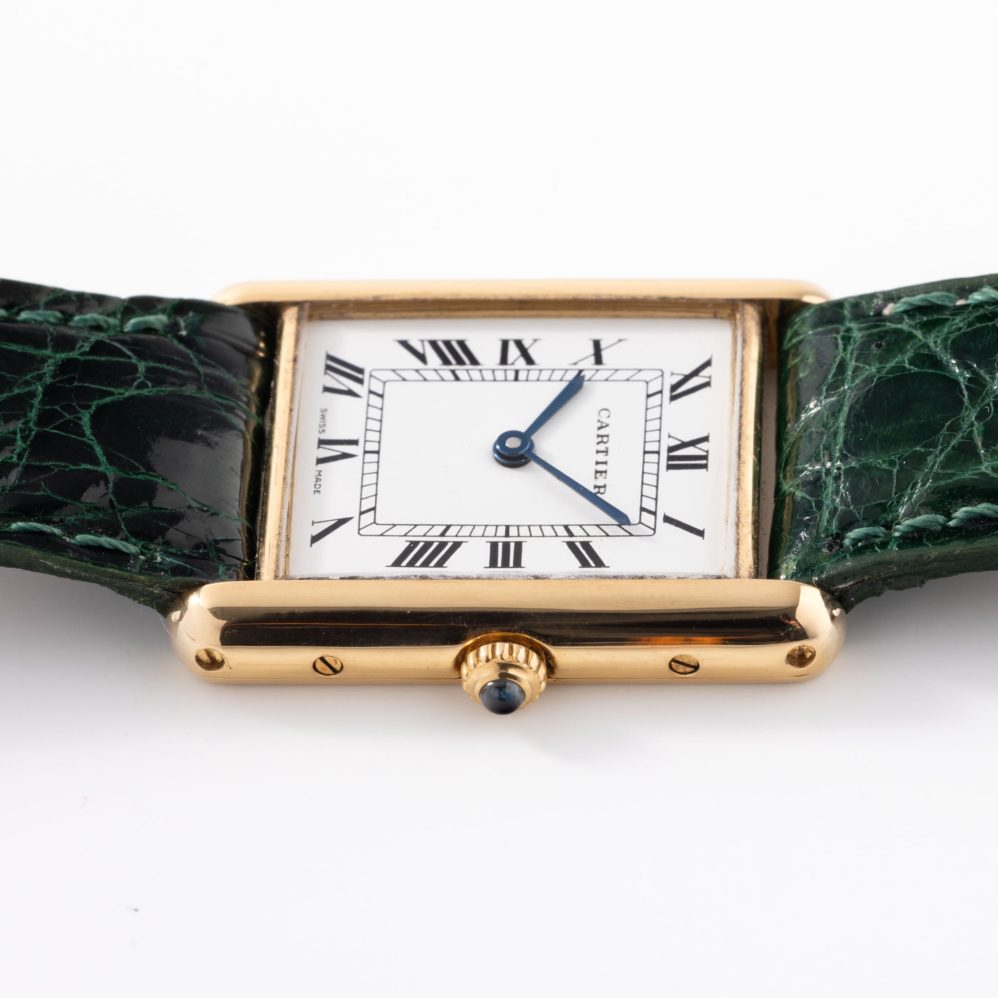 Cartier Tank Louis 18 Karat Gelbgold Quartz