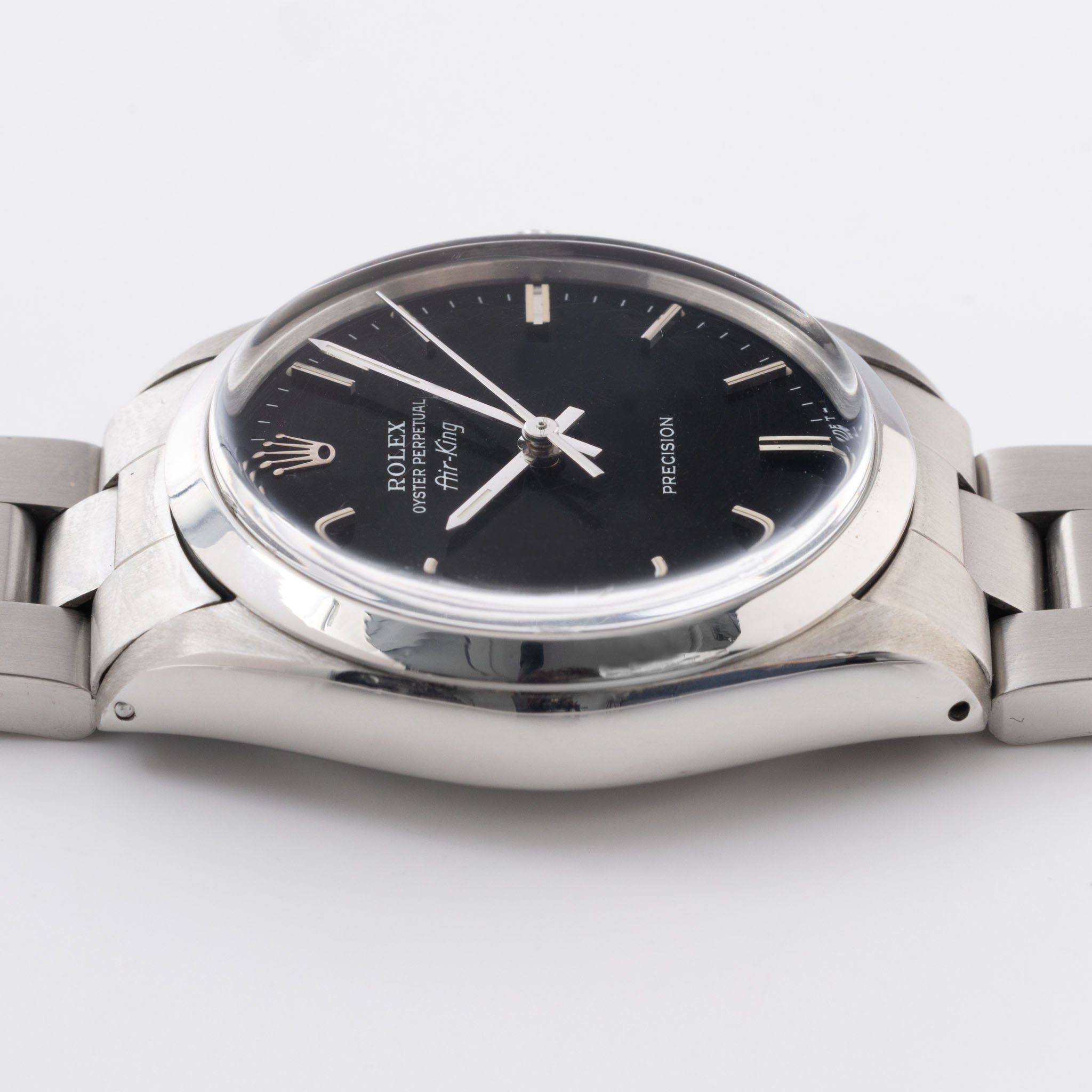 Rolex Air-King 5500 schwarzes Glosszifferblatt