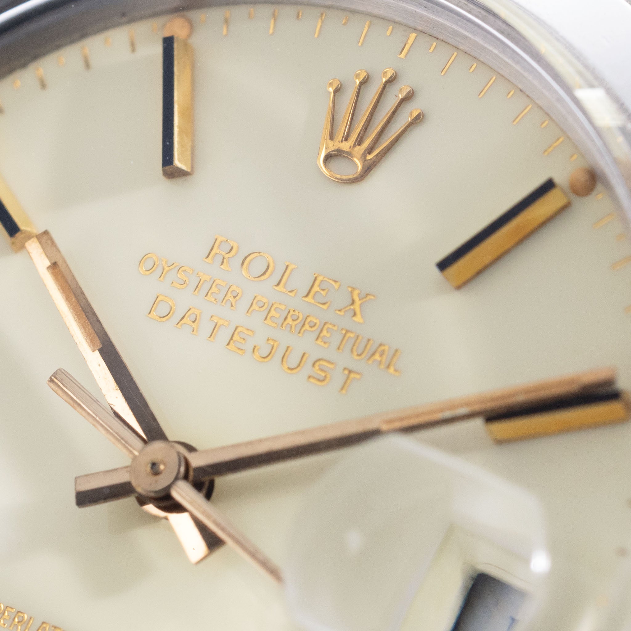 Rolex Datejust 16000 Ivory Enamel Dial