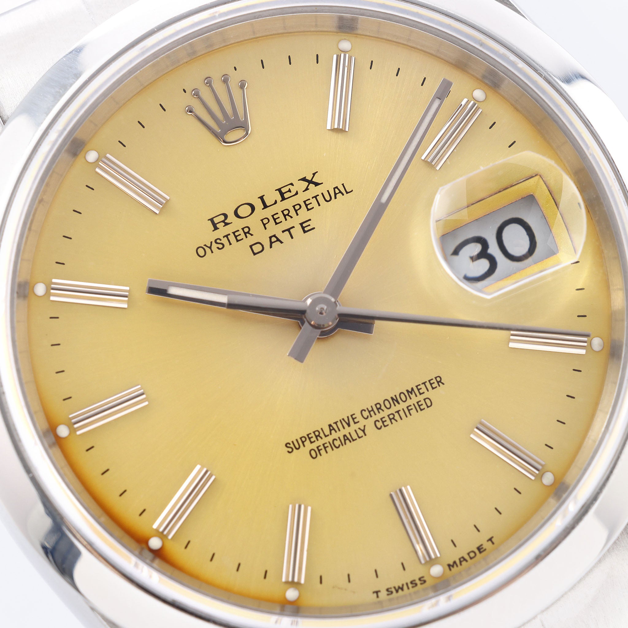 Rolex Oyster Perpetual Date Colour Change Dial Ref 15200