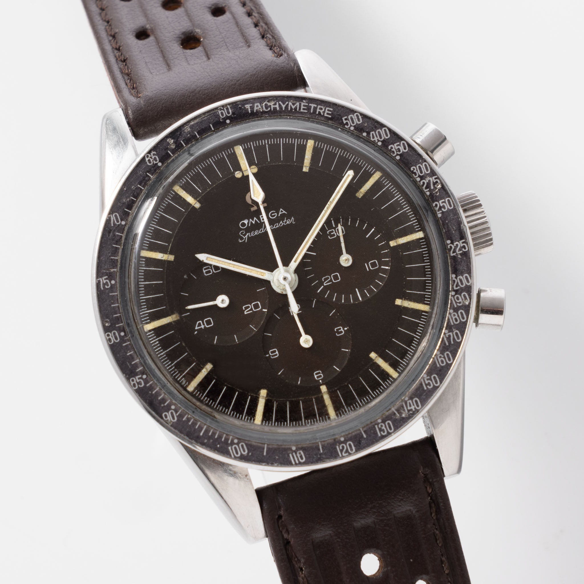 Omega Speedmaster 105.003 Ed White Tropical Zifferblatt