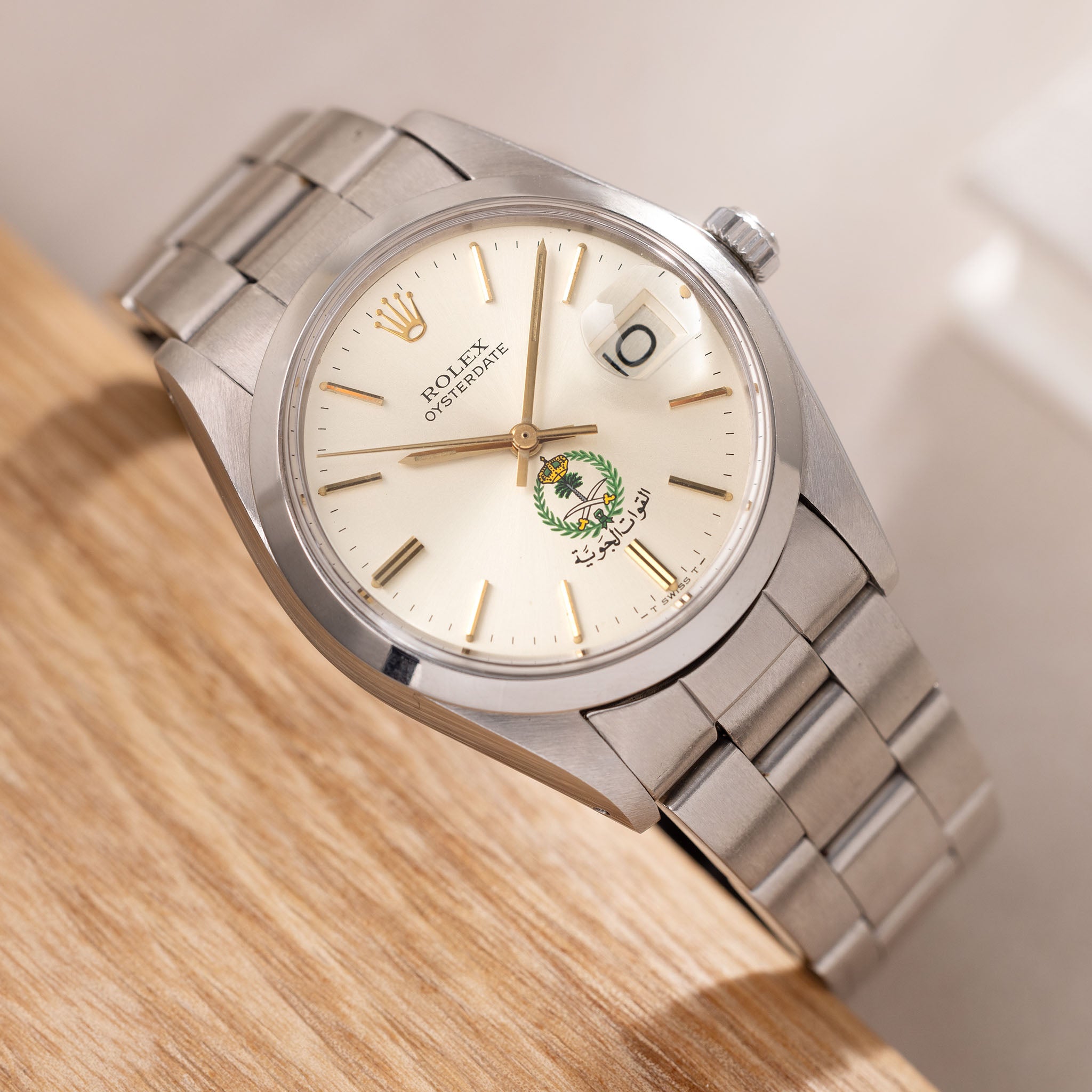 Rolex Oysterdate Precision "Royal Saudi Armed Forces" Referenz 6694