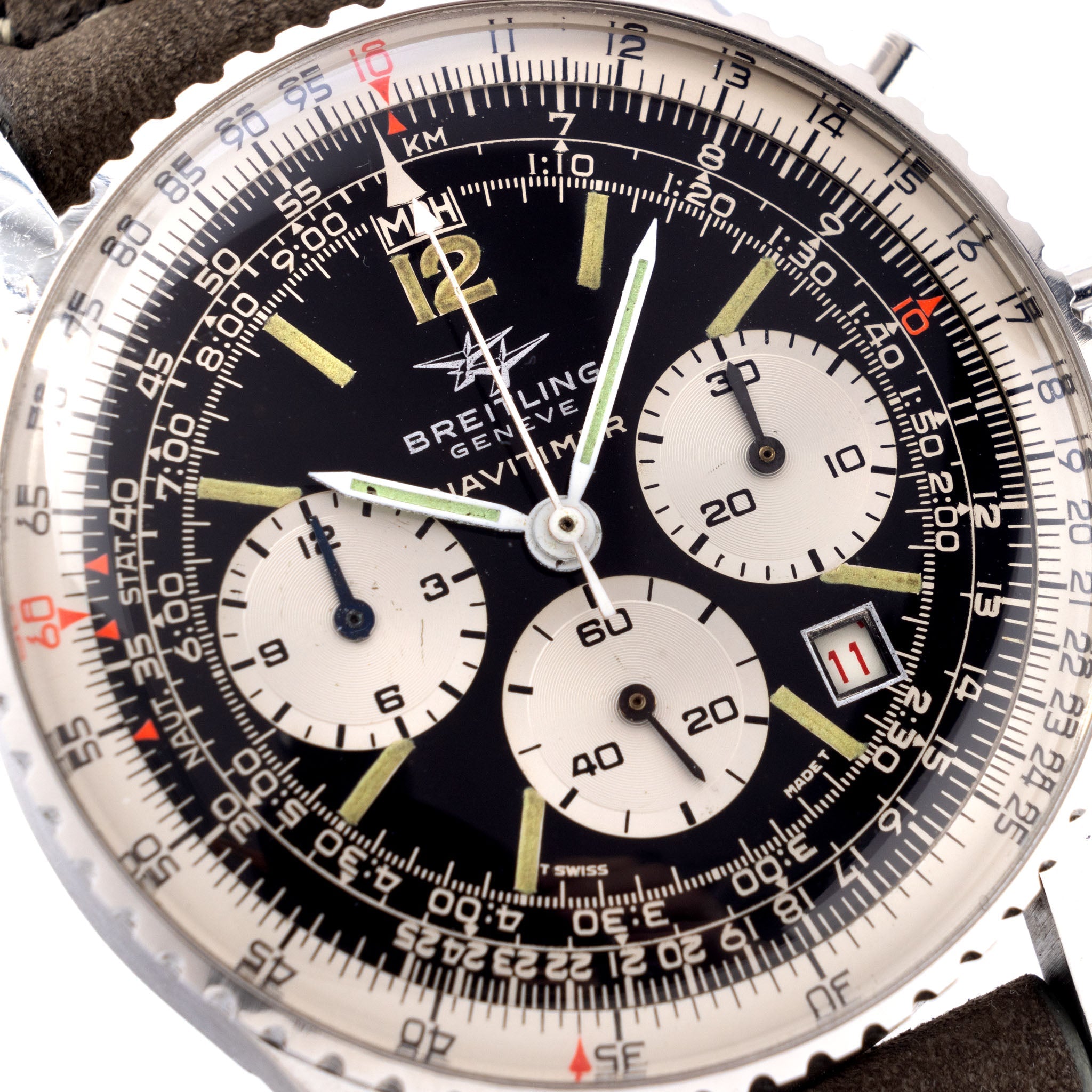 Breitling Navitimer Black Dial”Twin jet” Ref 7806