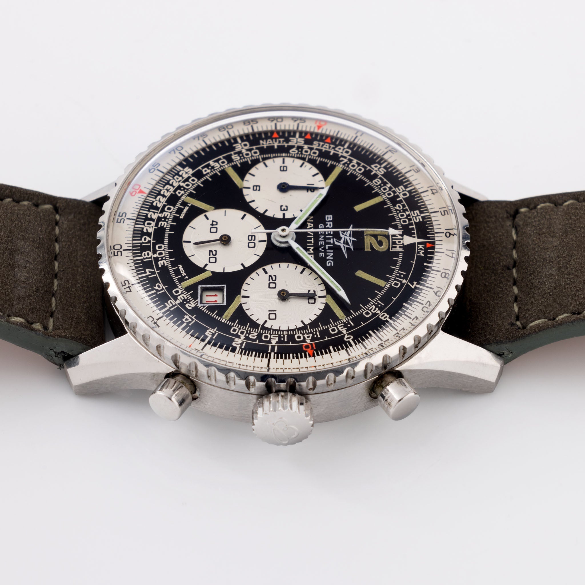 Breitling Navitimer Black Dial”Twin jet” Ref 7806