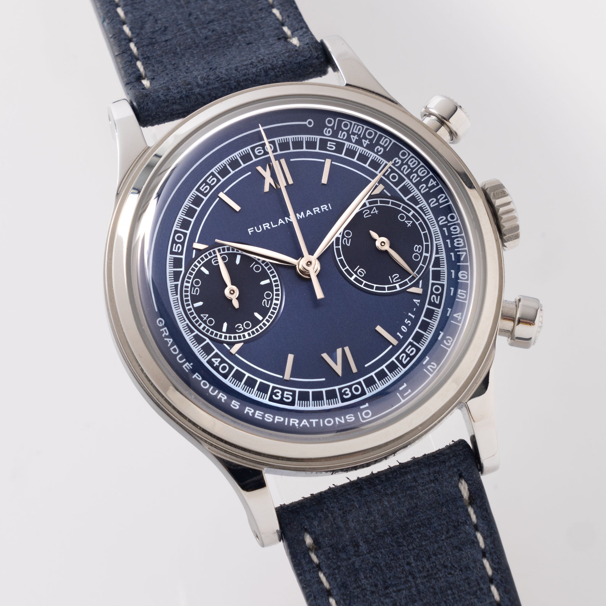 Furlan Marri Mare Blu "Tasti Tondi" Chronograph Ref 1051-A