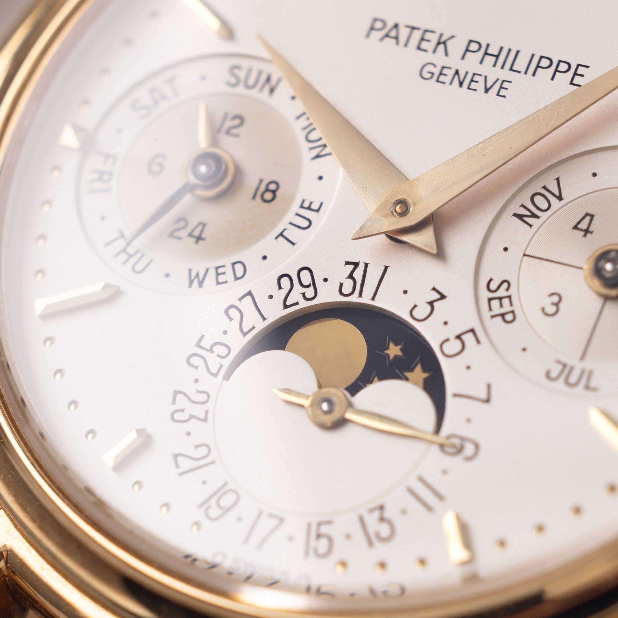 Patek Philippe Perpetual Kalender 2. Serie mit Auszug aus dem Archiv Referenz 3940