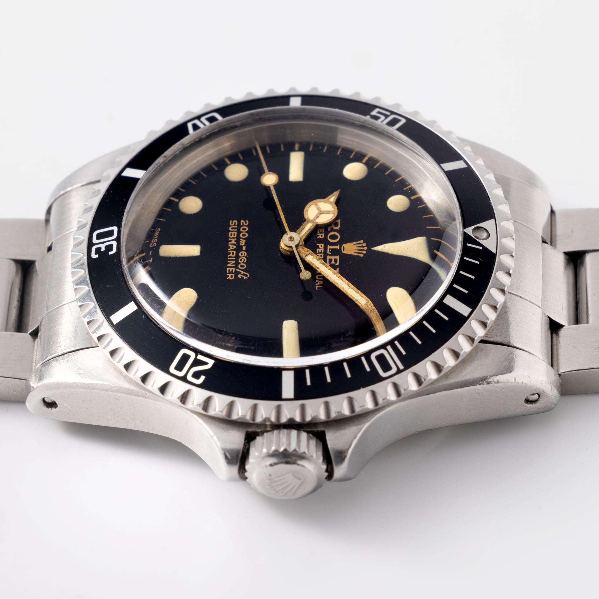 Rolex SubmarinerReferenz  5513 mit Gilt Zifferblatt