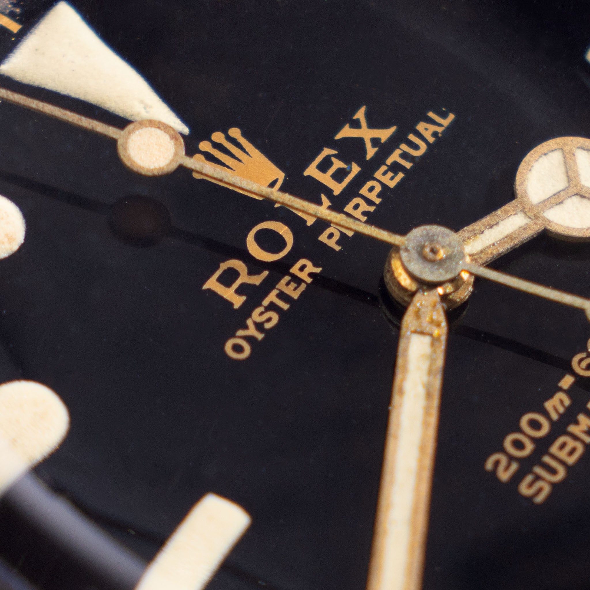 Rolex SubmarinerReferenz  5513 mit Gilt Zifferblatt