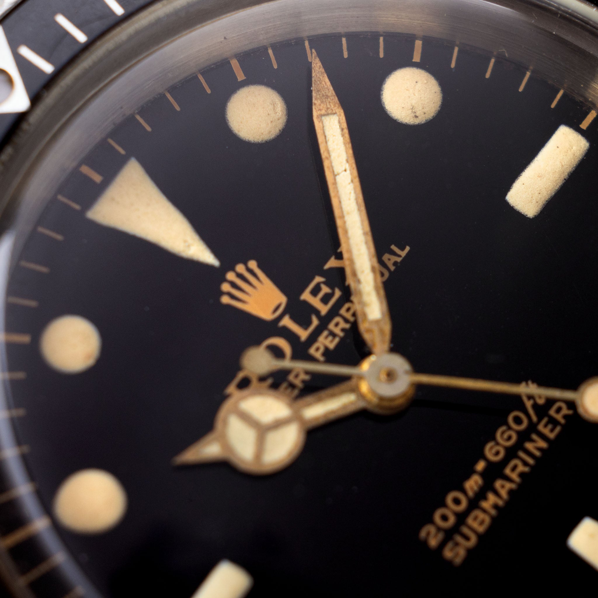 Rolex SubmarinerReferenz  5513 mit Gilt Zifferblatt