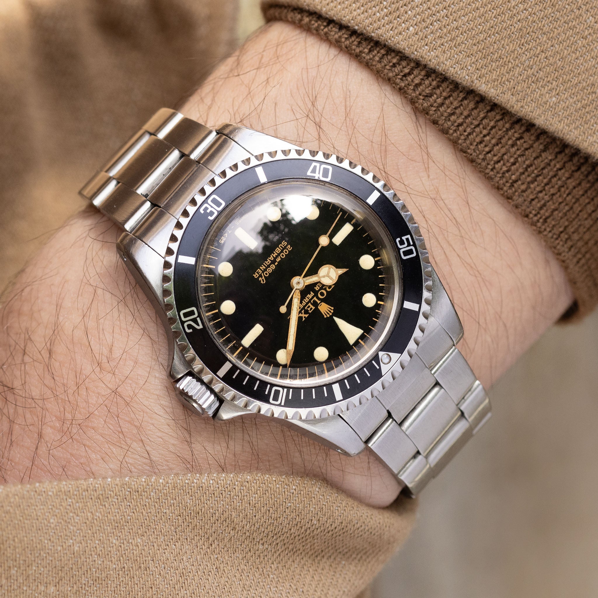 Rolex SubmarinerReferenz  5513 mit Gilt Zifferblatt