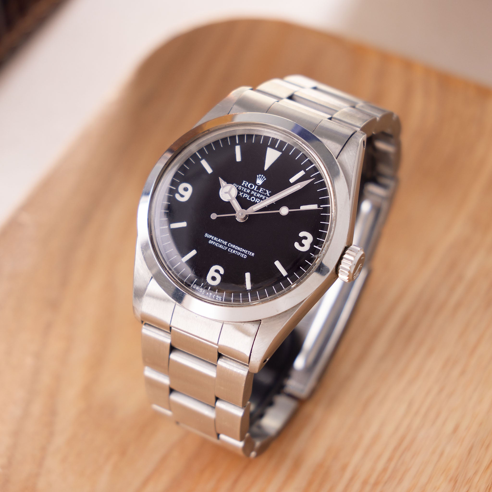 Rolex Explorer 1016 mit MK3 mattem Zifferblatt