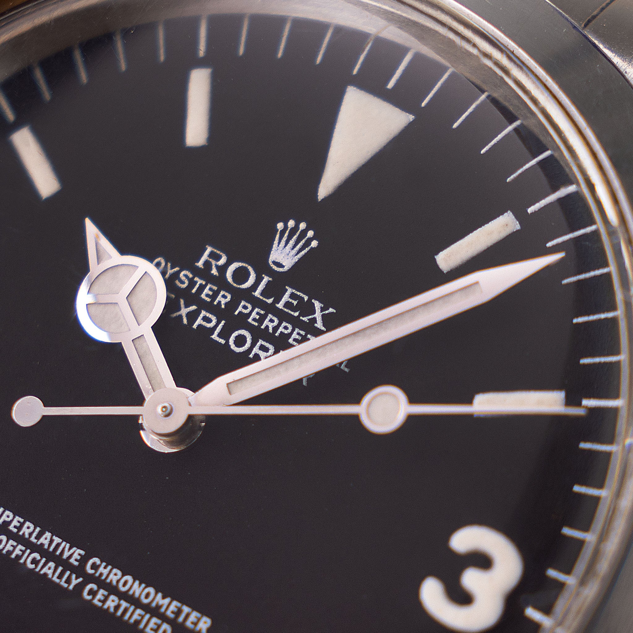 Rolex Explorer 1016 mit MK3 mattem Zifferblatt