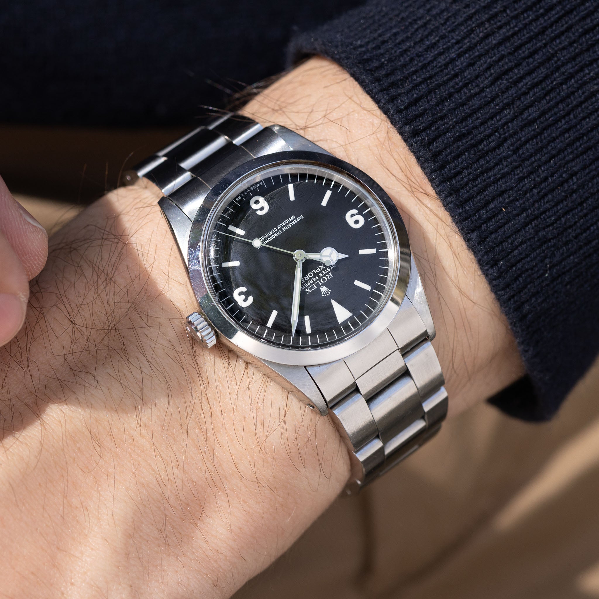 Rolex Explorer 1016 mit MK3 mattem Zifferblatt