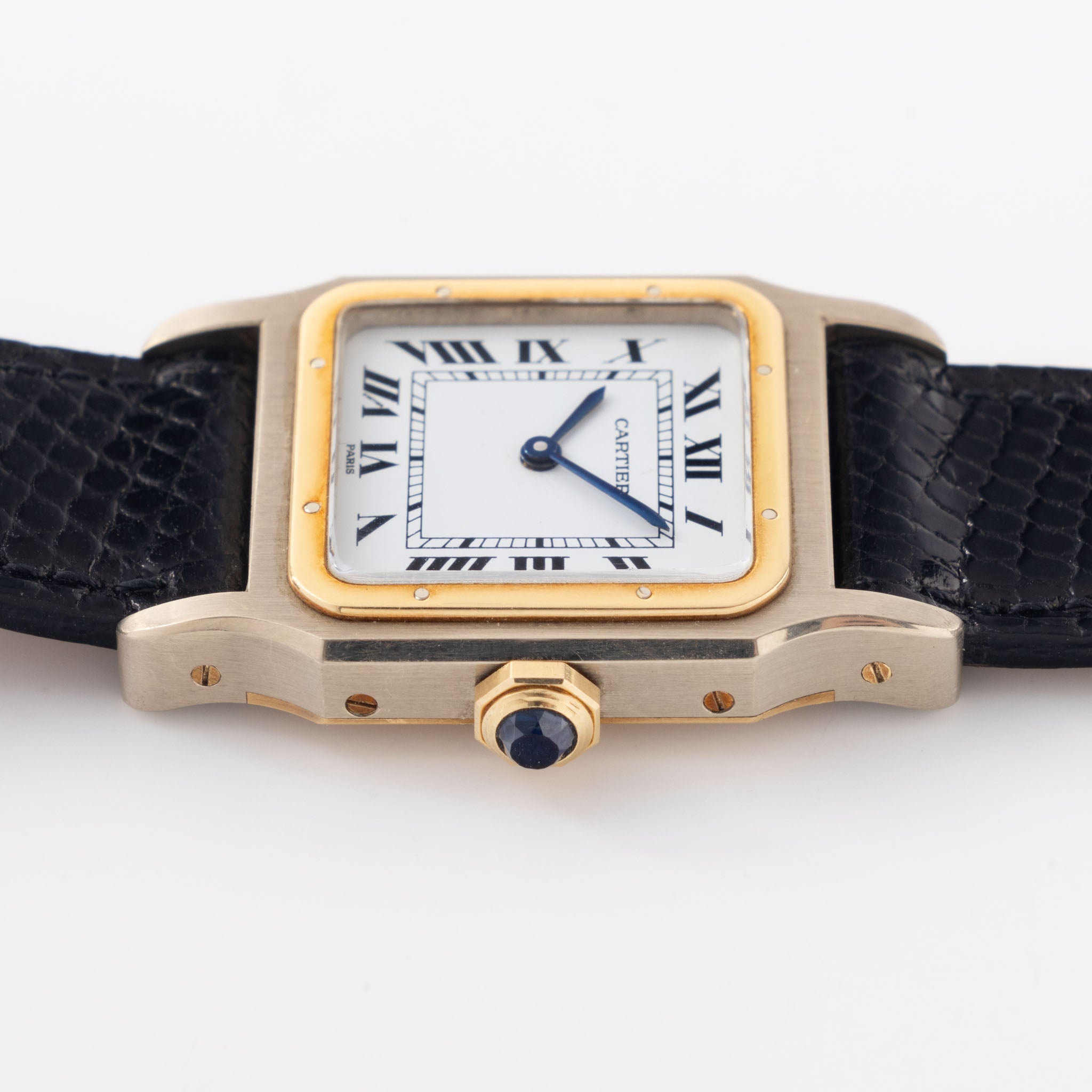 Cartier Santos "Deux Ors" Grand Modèle Ref 78225