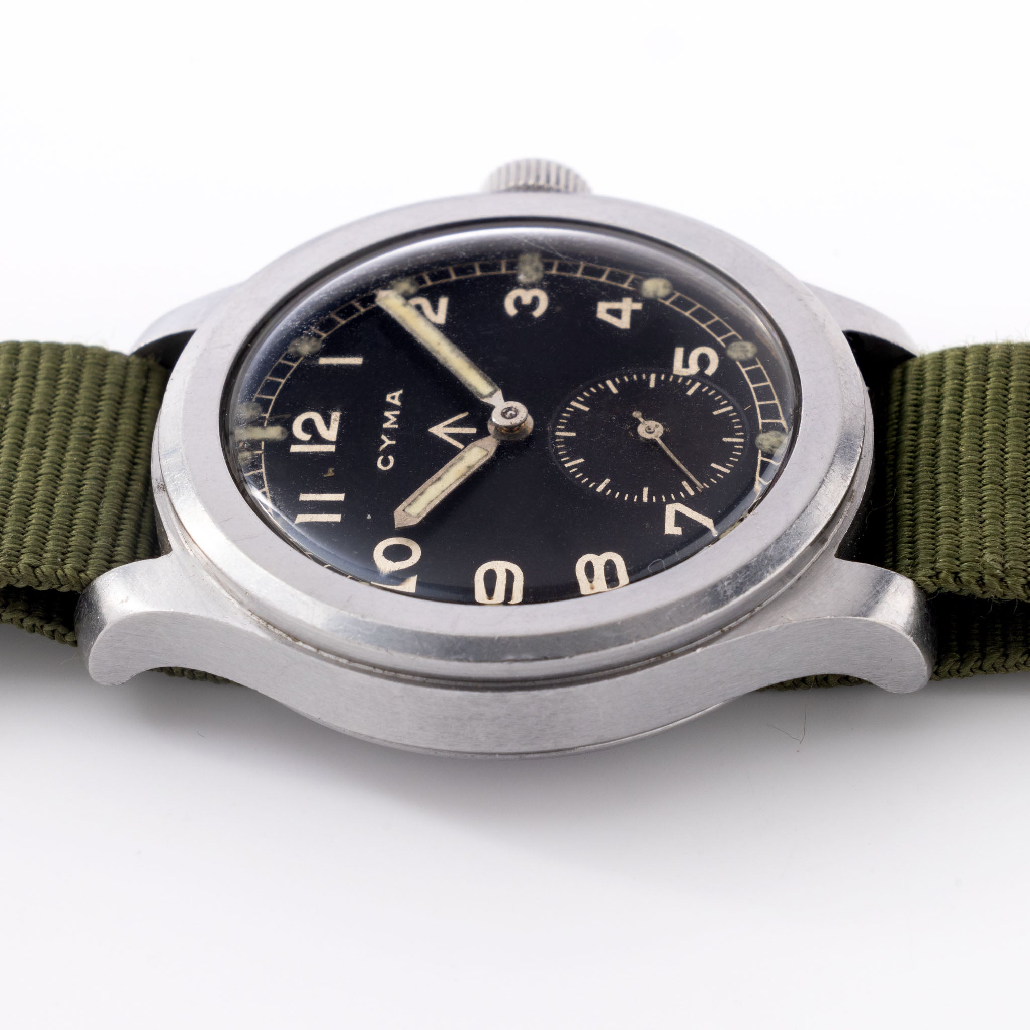 Cyma Dirty Dozen Militär Uhr