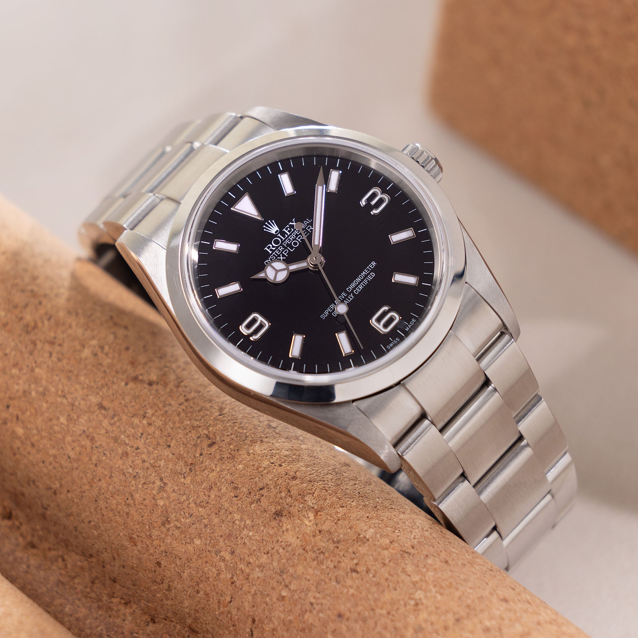 Rolex Explorer  ‘Swiss Made’ Dial Ref 114270