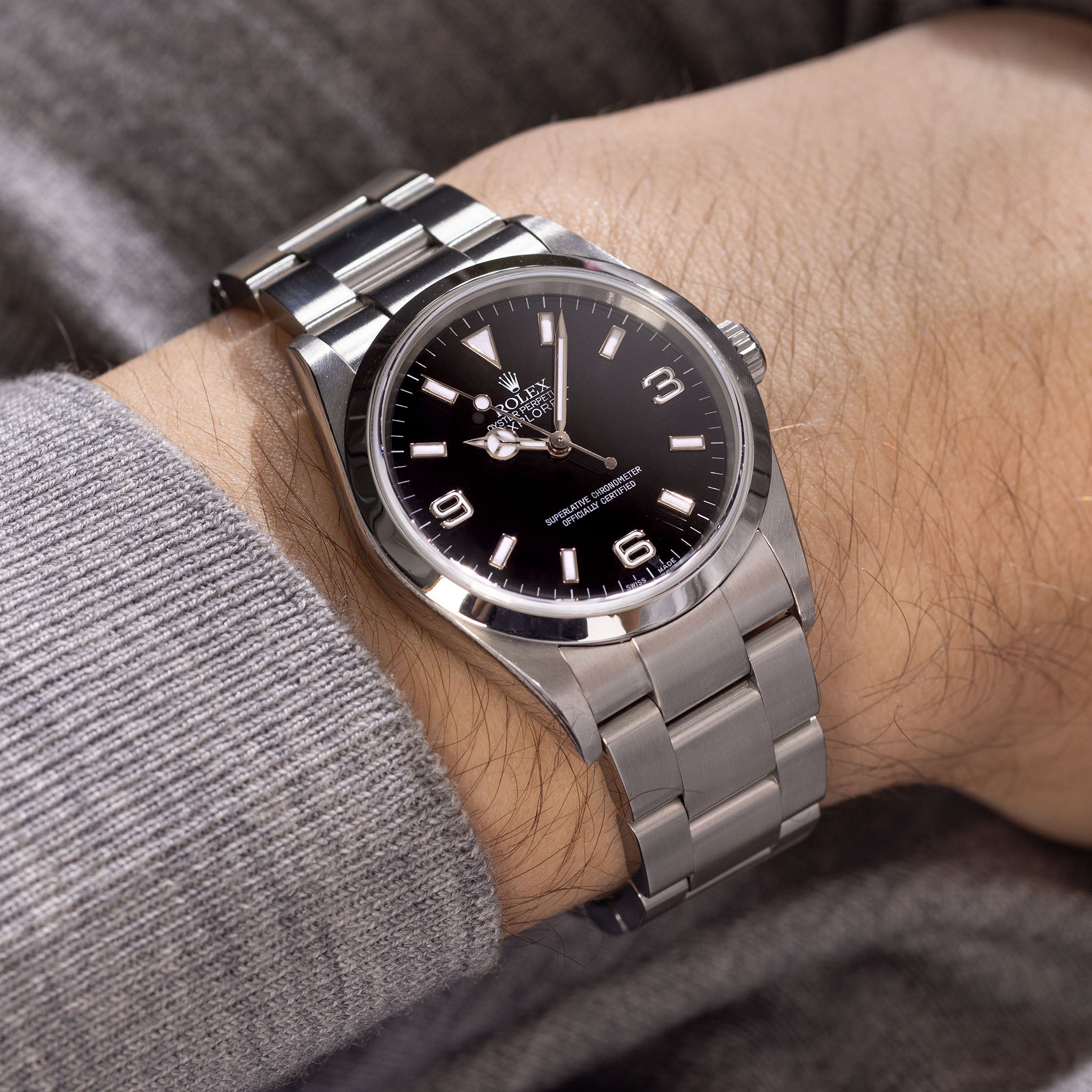 Rolex Explorer  ‘Swiss Made’ Dial Ref 114270