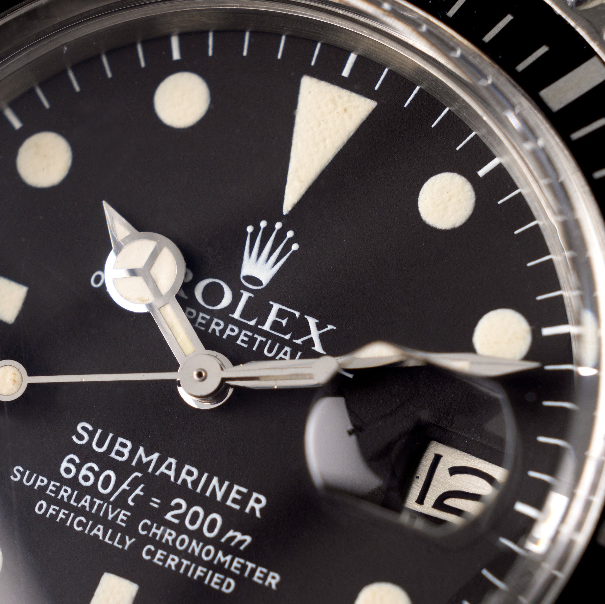 Rolex Submariner Date 1680 Mk1 Maxi mattes Zifferblatt