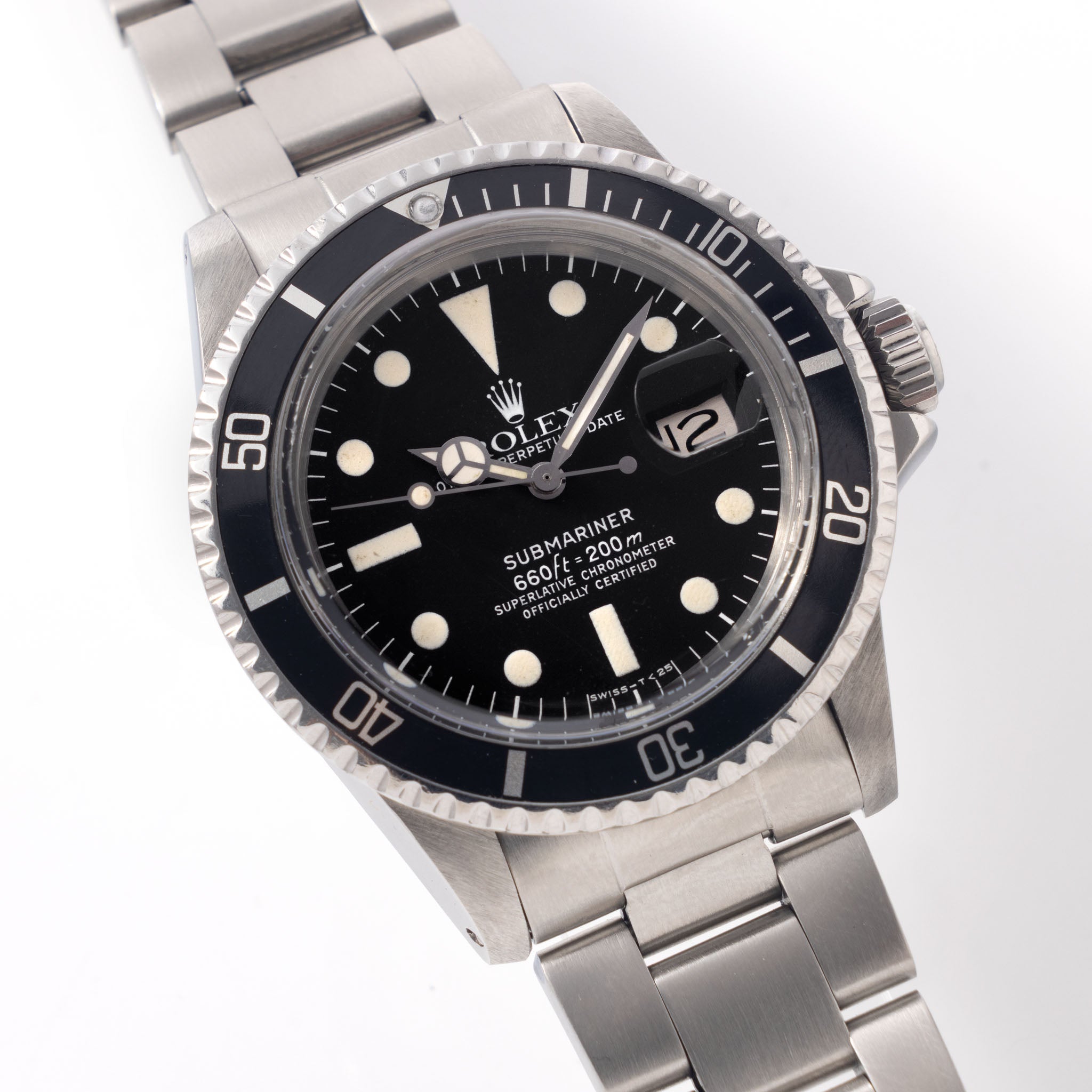 Rolex Submariner Date 1680 Mk1 Maxi mattes Zifferblatt