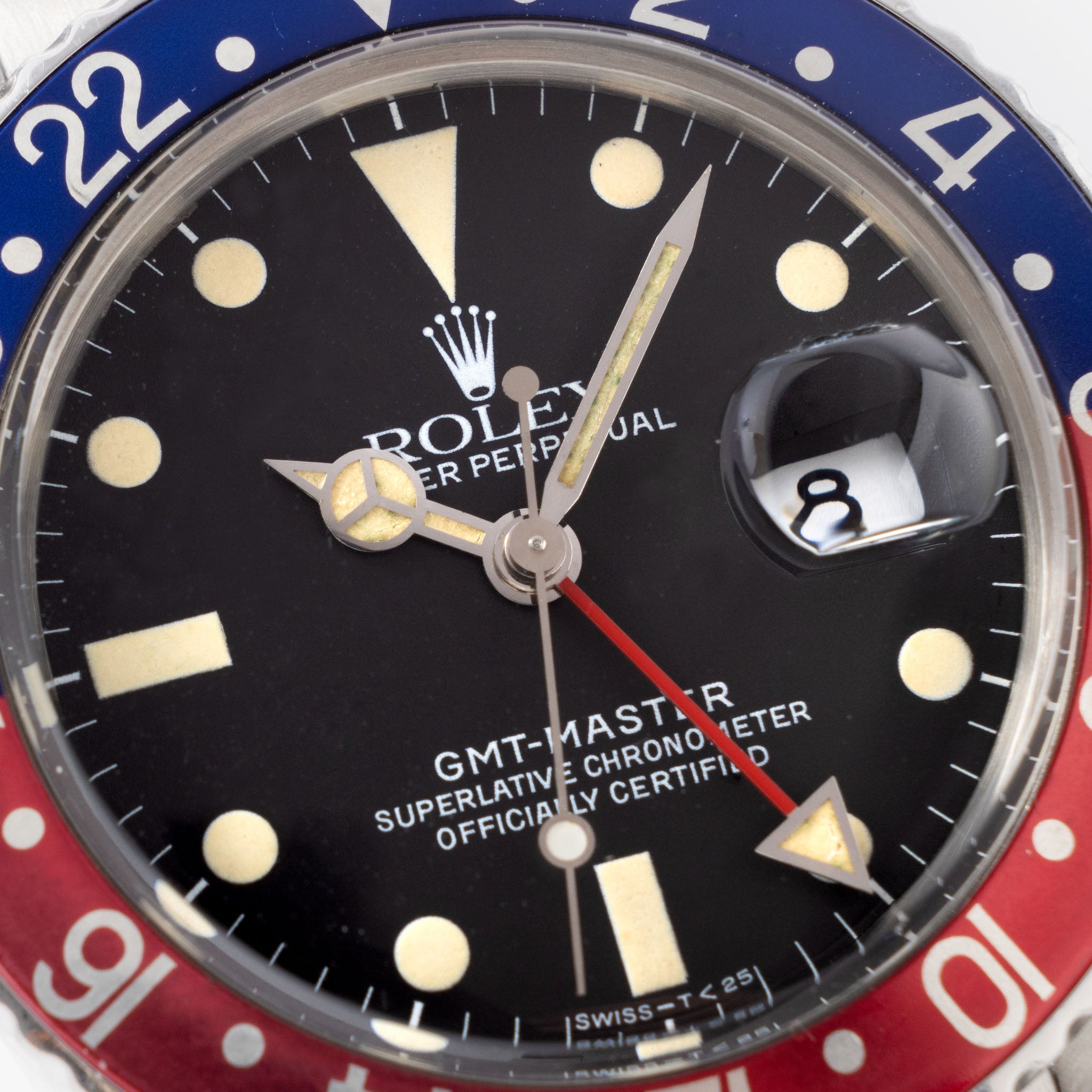 Rolex Gmt-master Matte dial ref 16750 "Pepsi"