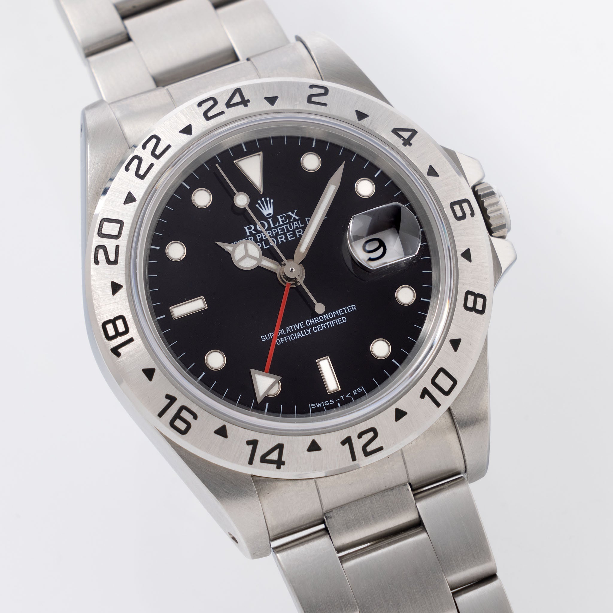 Rolex Explorer II Black Tritium Dial Ref. 16570 "Rolex Certified Pre-Owned"