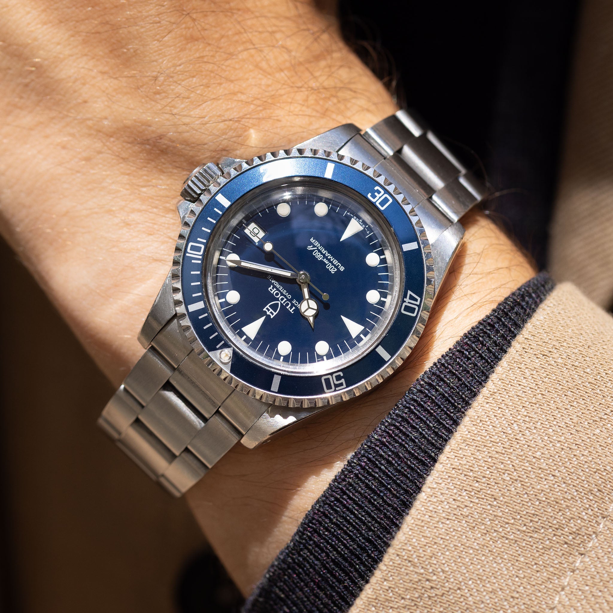 Tudor Submariner Date ref 79090 Blue 