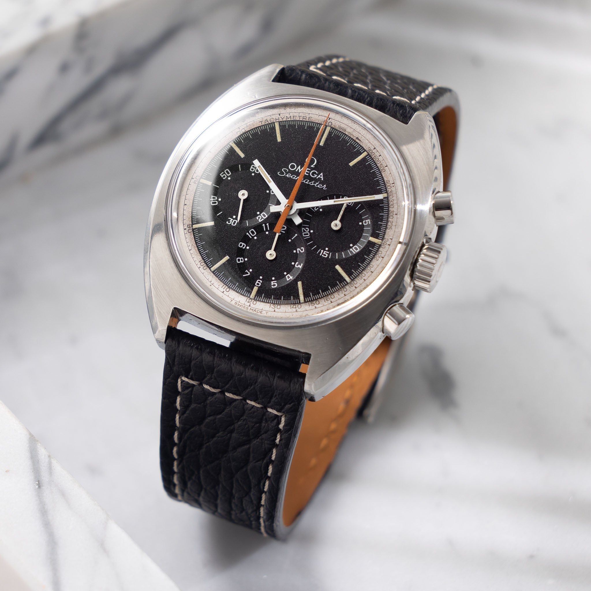 Omega Seamaster 321 Chronograph Black Dial Ref. 145.006