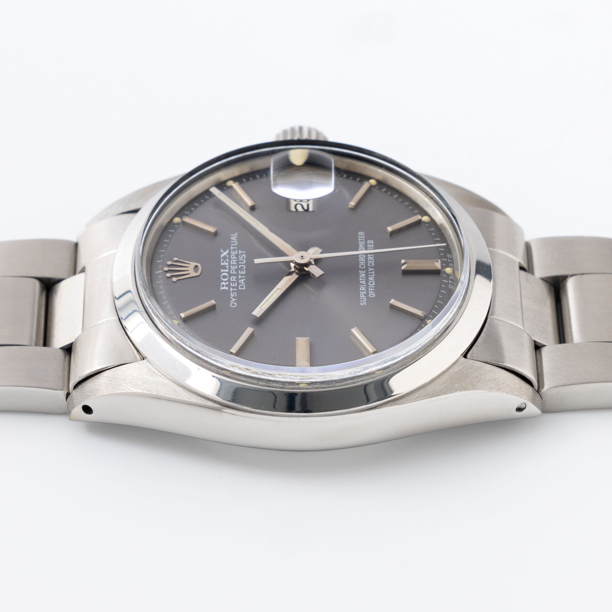 Rolex Datejust Grey Sigma Dial Ref. 1600