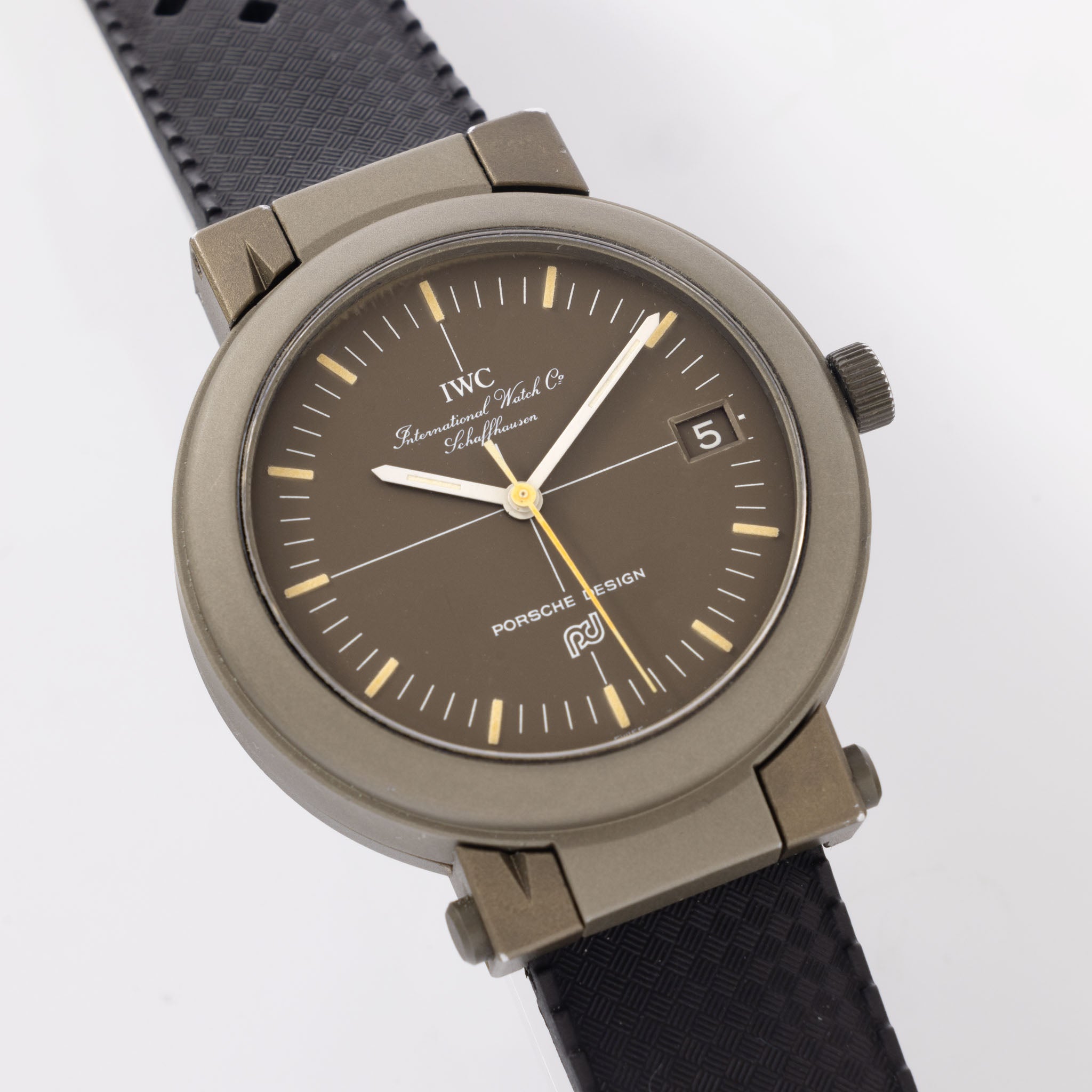 Iwc Compass watch "olive green "  ref  Iw5310