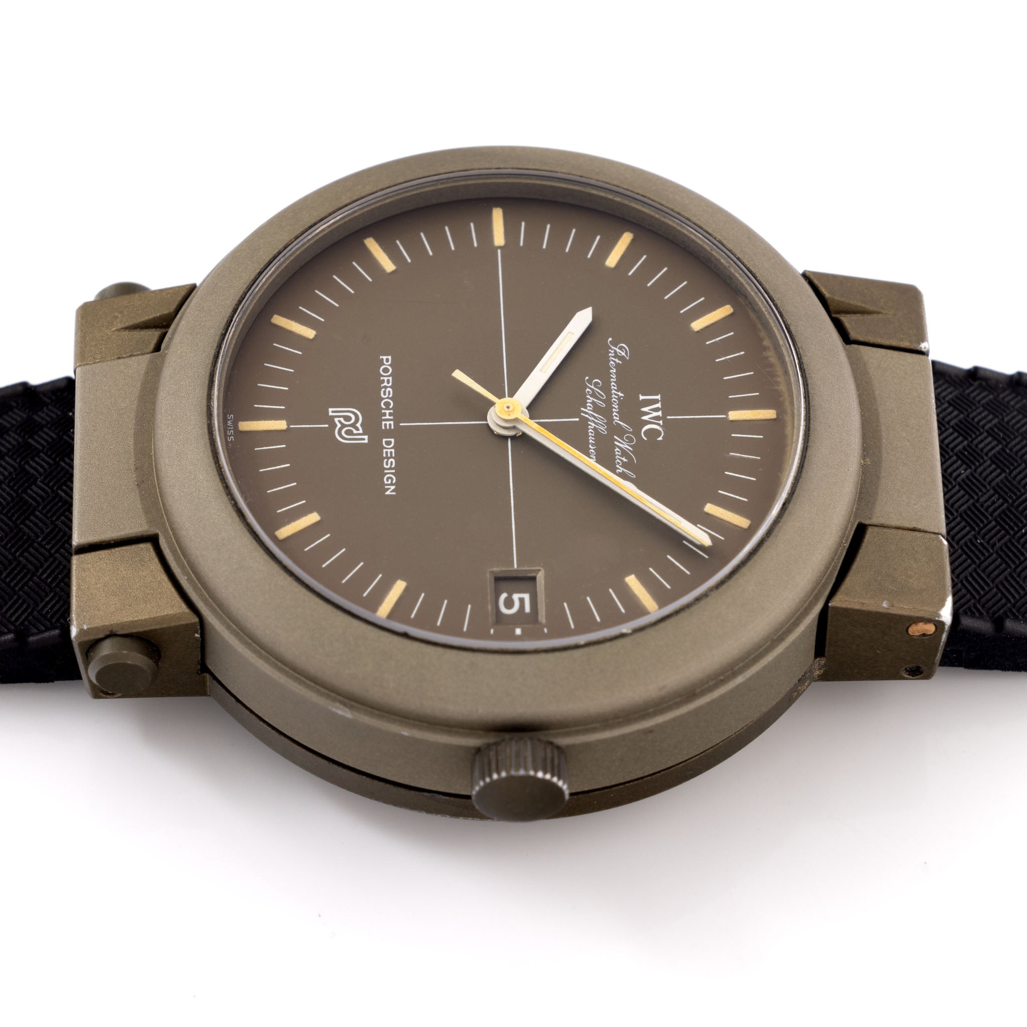 Iwc Compass watch "olive green "  ref  Iw5310