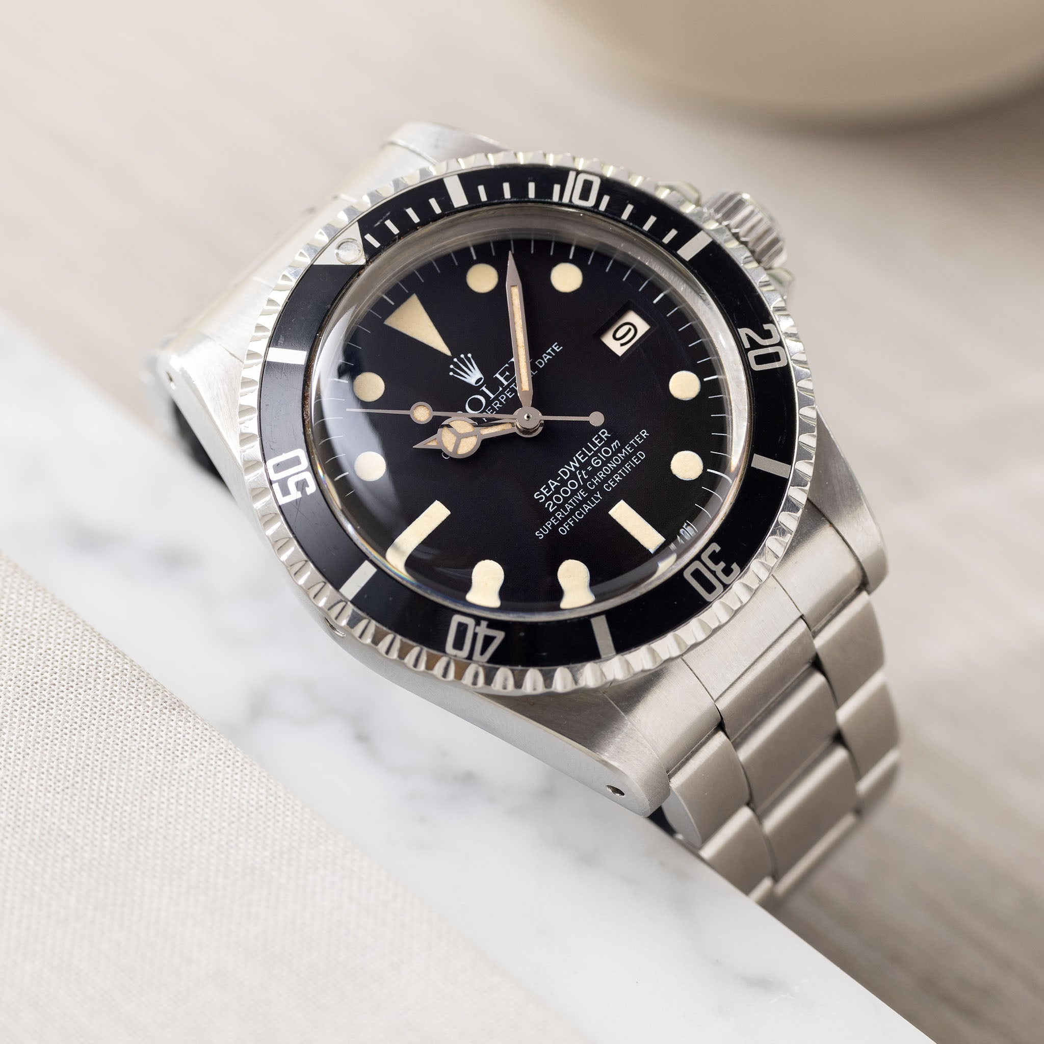 Rolex Sea-Dweller 1665 Mk3 White Dial