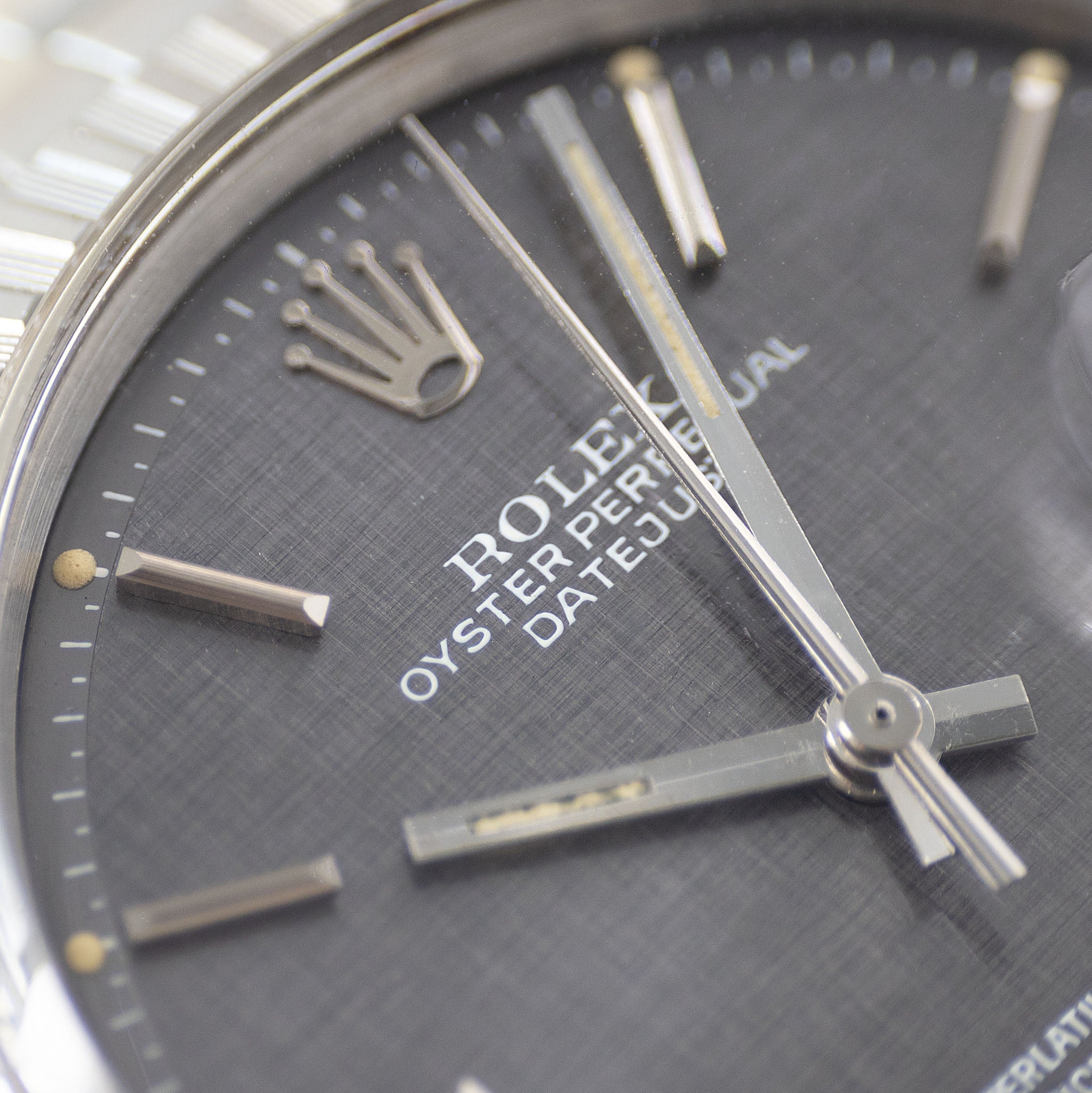 Rolex Datejust Grey Linen Dial Ref. 1603